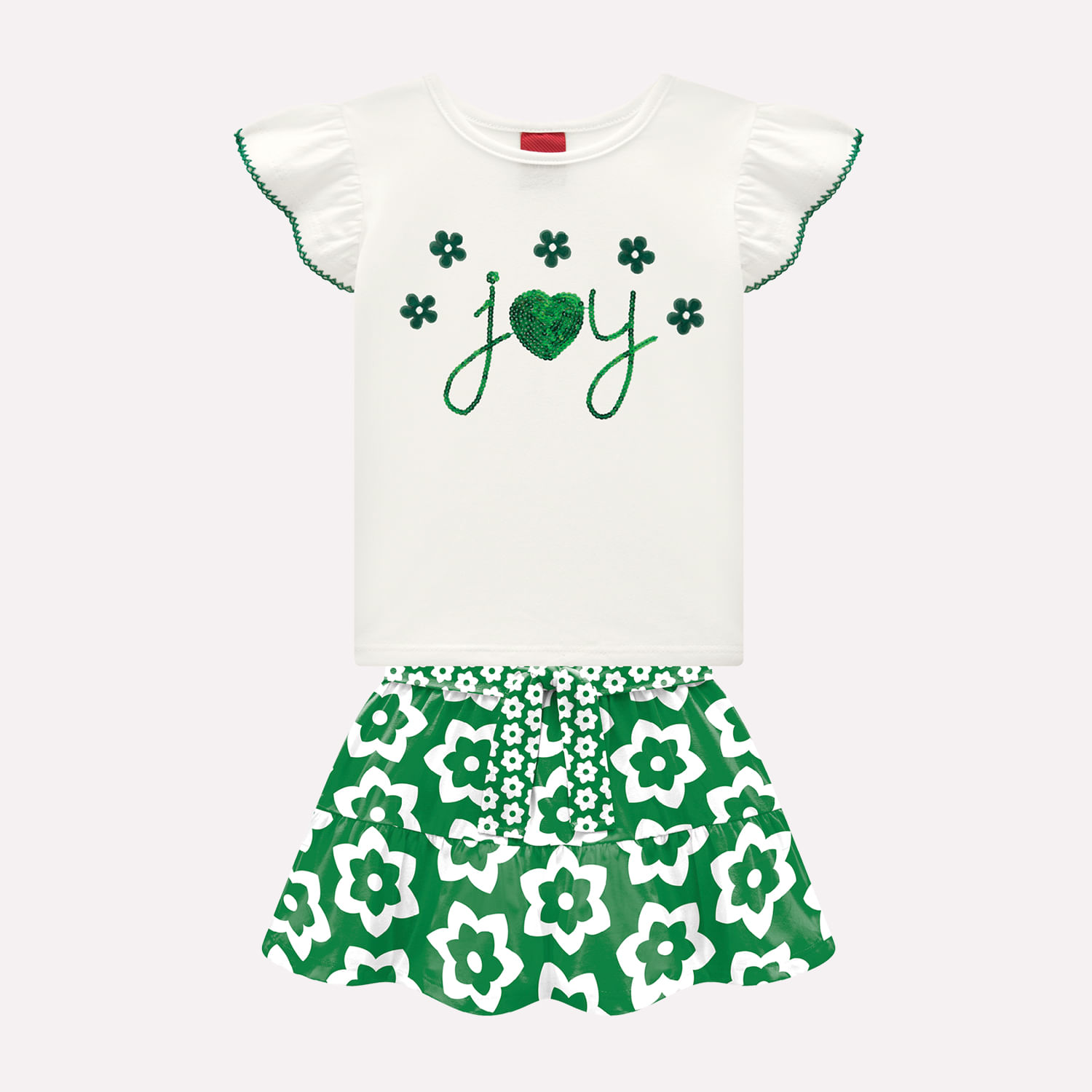 Conjunto Infantil Menina com Lantejoulas Kyly