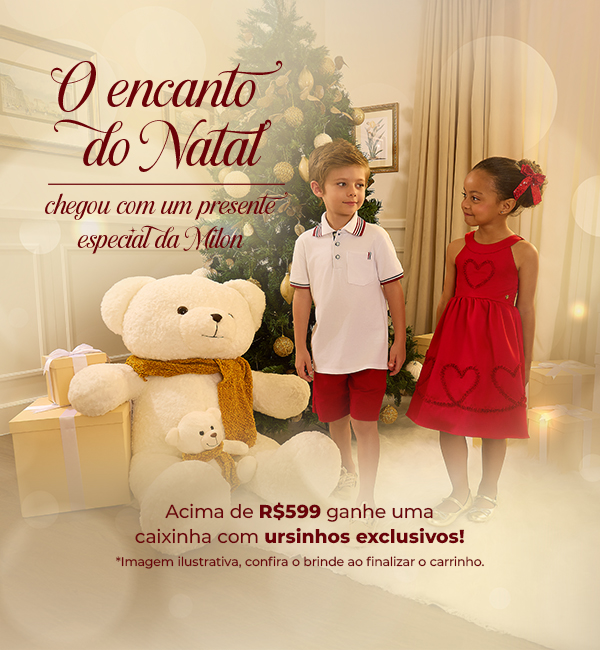 BANNER N1.a- MOBILE - O encanto do Natal: acima de R$599 ganhe um ursinho