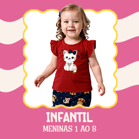 BANNER N2.1 - Infantil Meninas 1 ao 8
