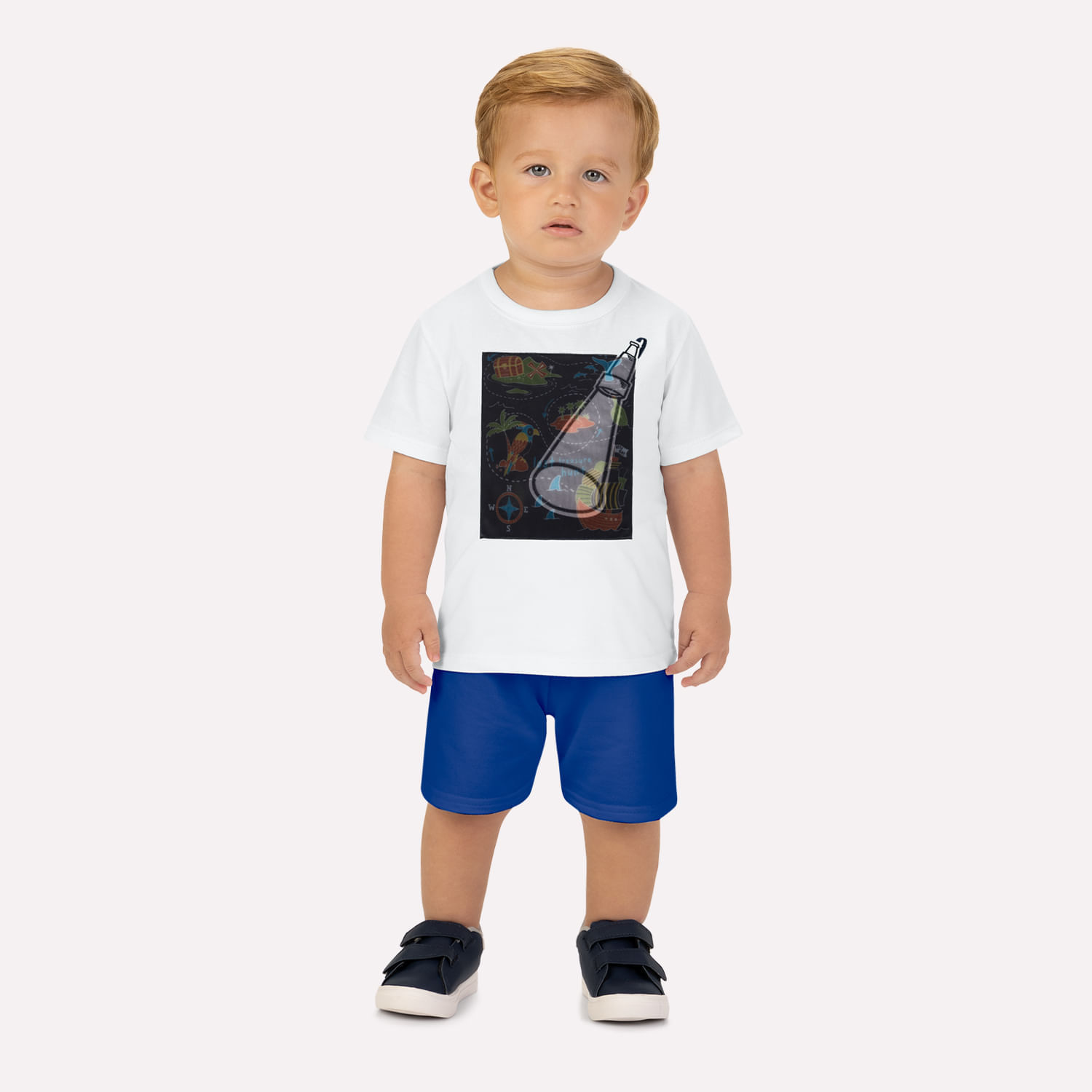 Conjunto Infantil Menino Lanterna Interativa Kyly
