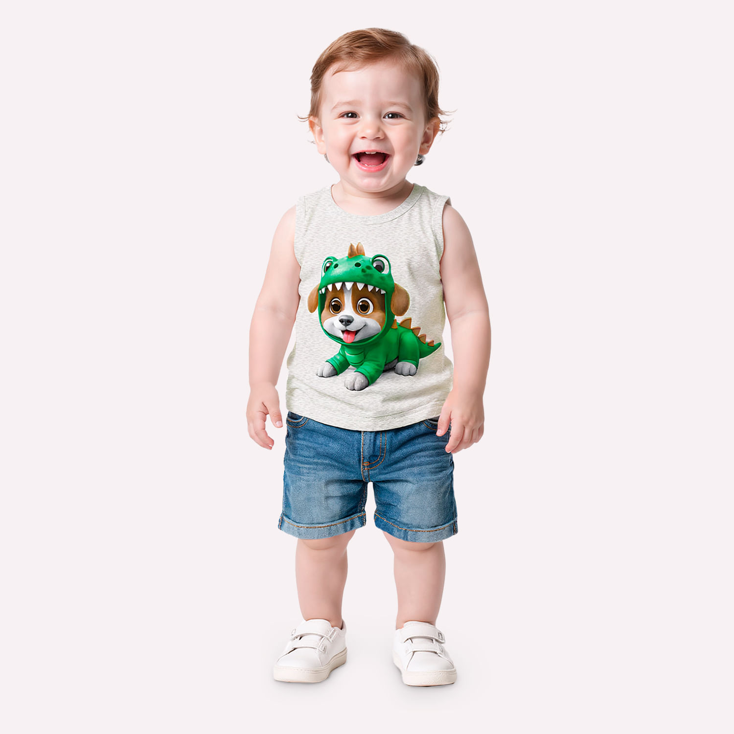 Regata Infantil Menino Cachorrinho Kyly