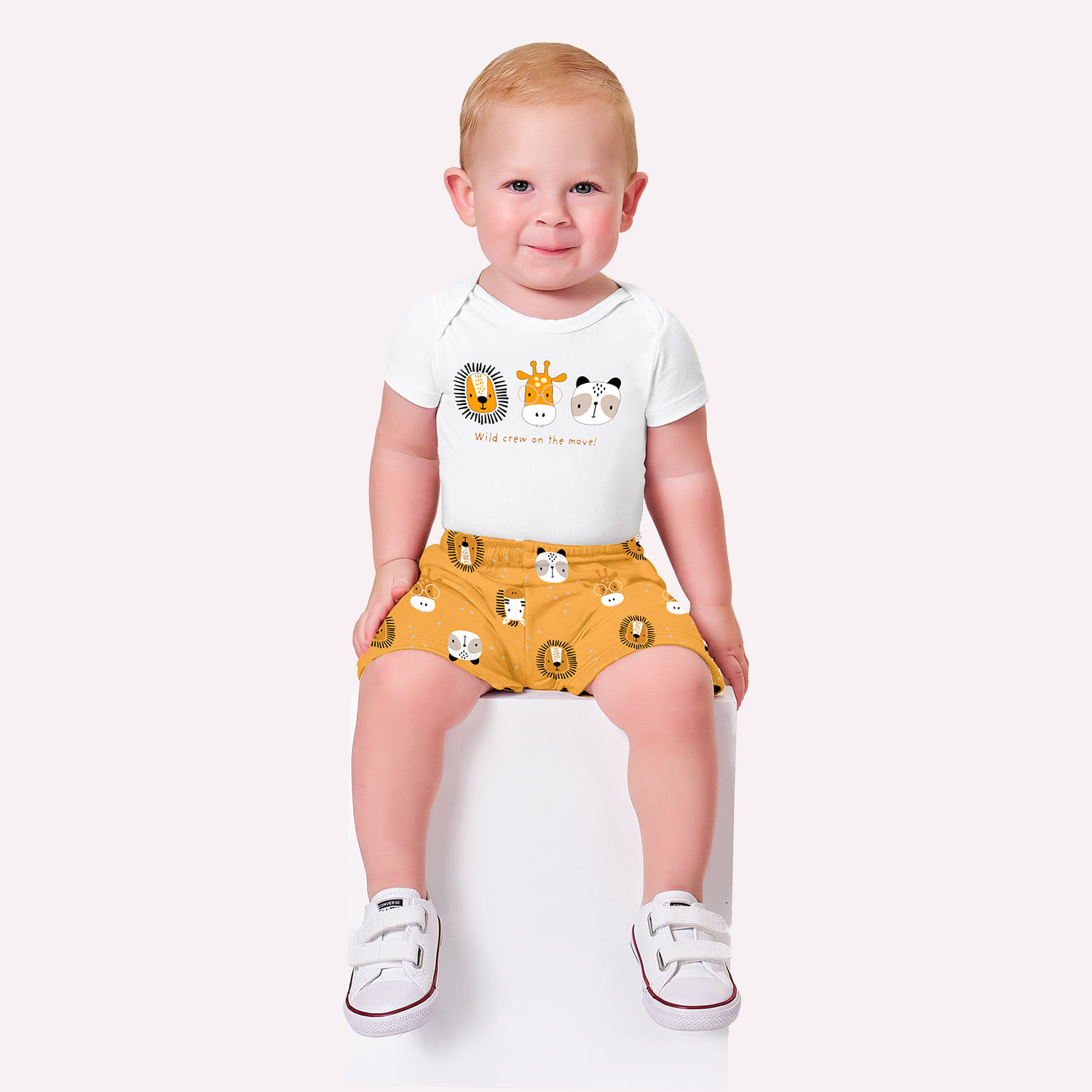 Conjunto Bebê Menino Bichinhos Kyly