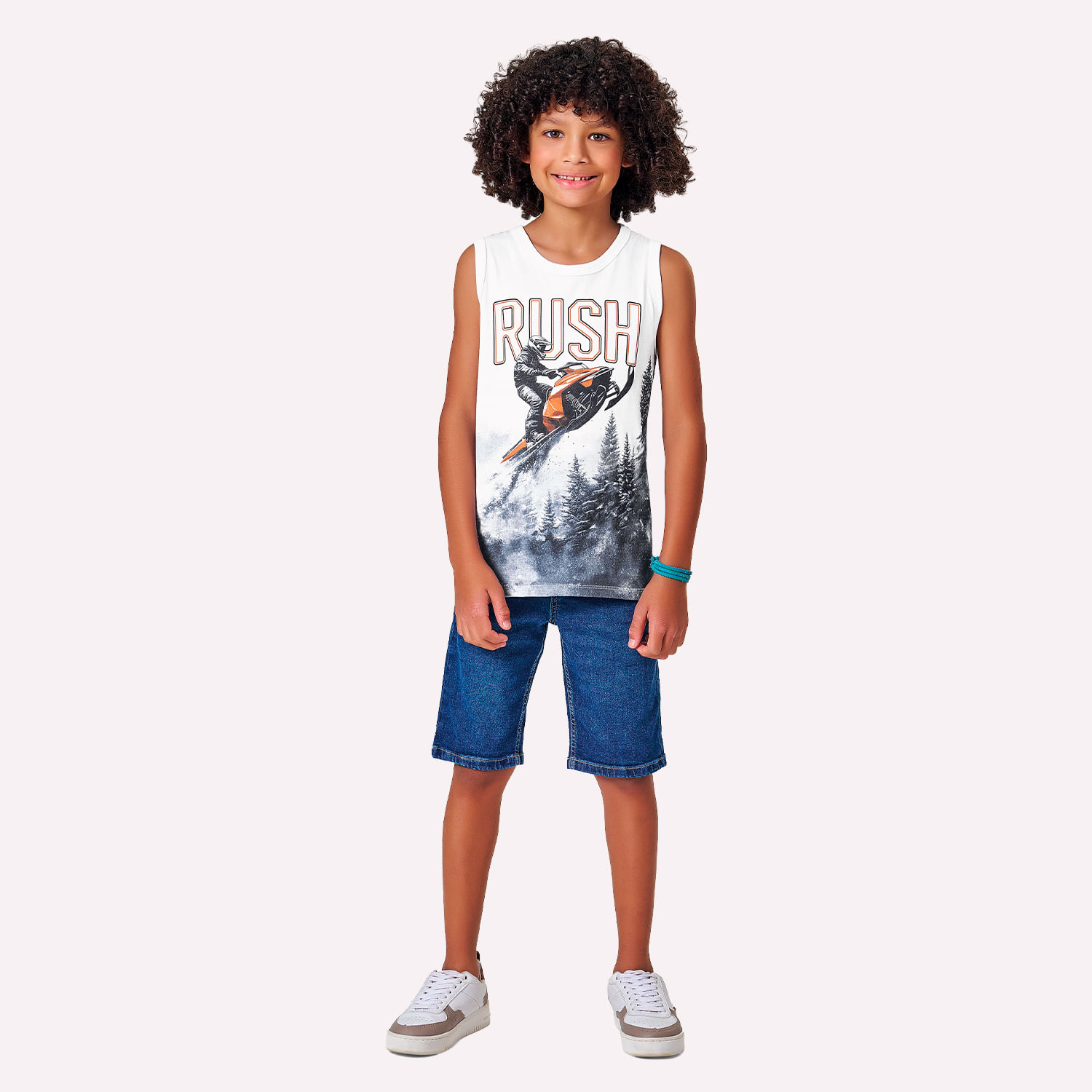 Regata Infantil Menino Estampa Kyly