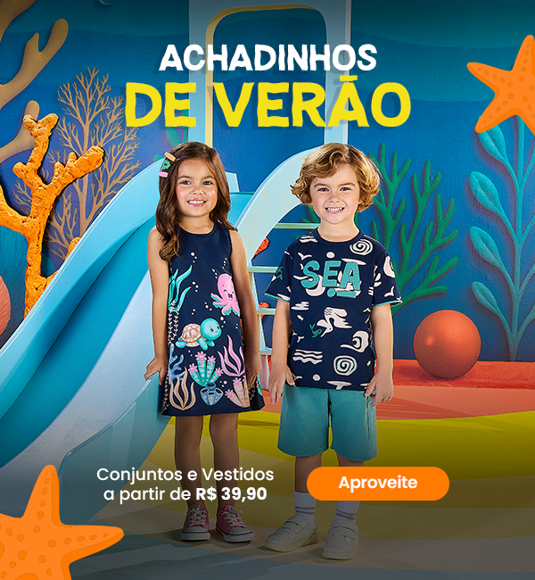 BANNER N1.a- MOBILE - Achadinhos de Verão: Conjuntos e Vestidos a partir de R$39,90