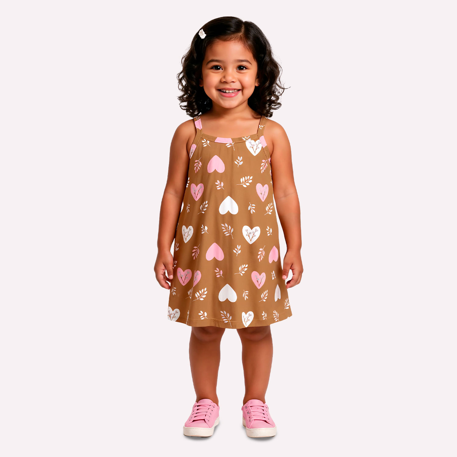 Vestido Infantil Menina em Algodão Kyly