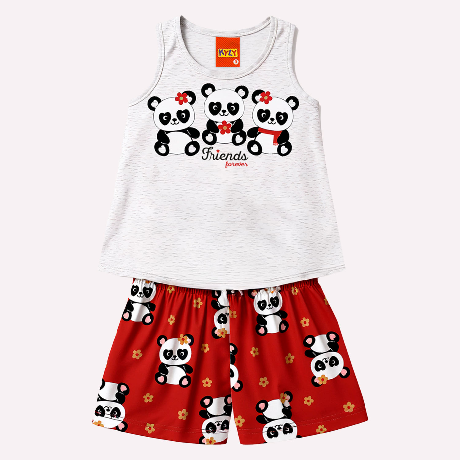 Conjunto Infantil Menina Ursinhos Kyly