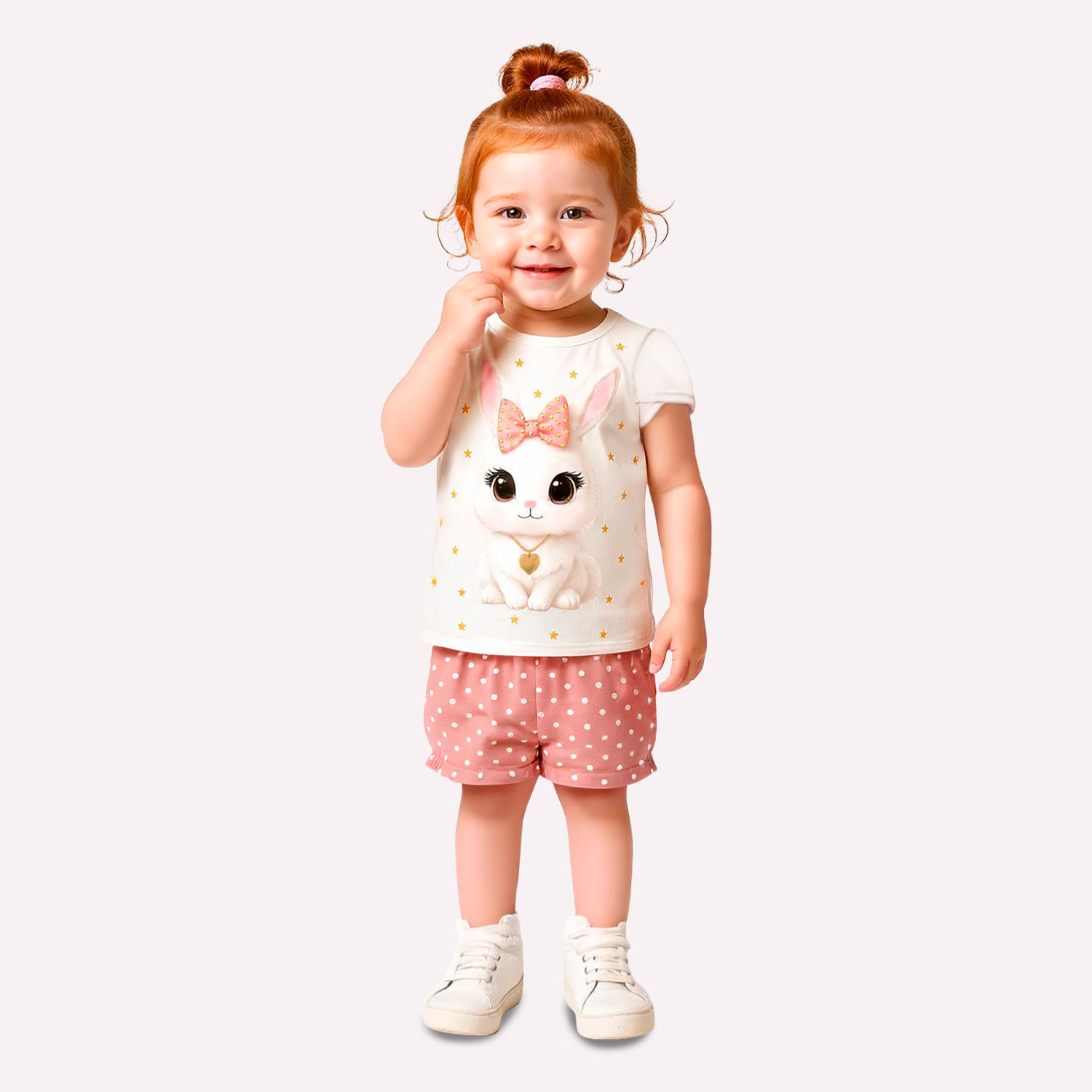 Conjunto Infantil Menina Coelhinha Kyly