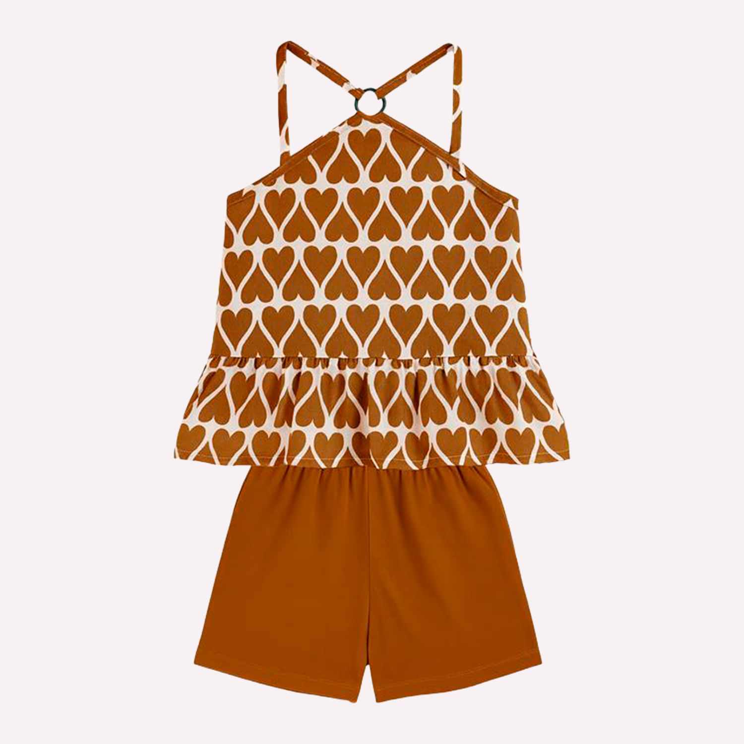 Conjunto Infantil Menina Corações Kyly