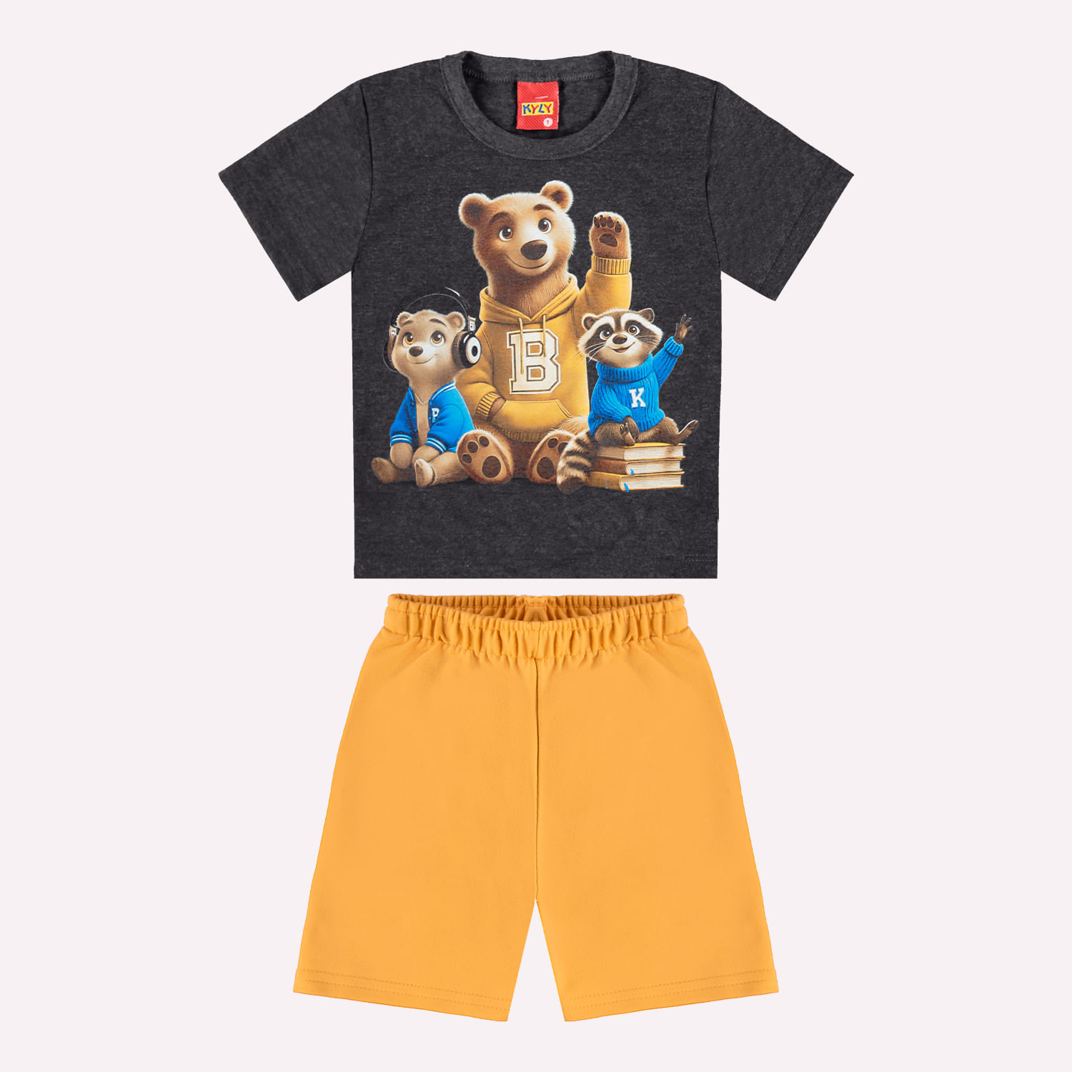 Conjunto Infantil Bichinhos Menino Kyly