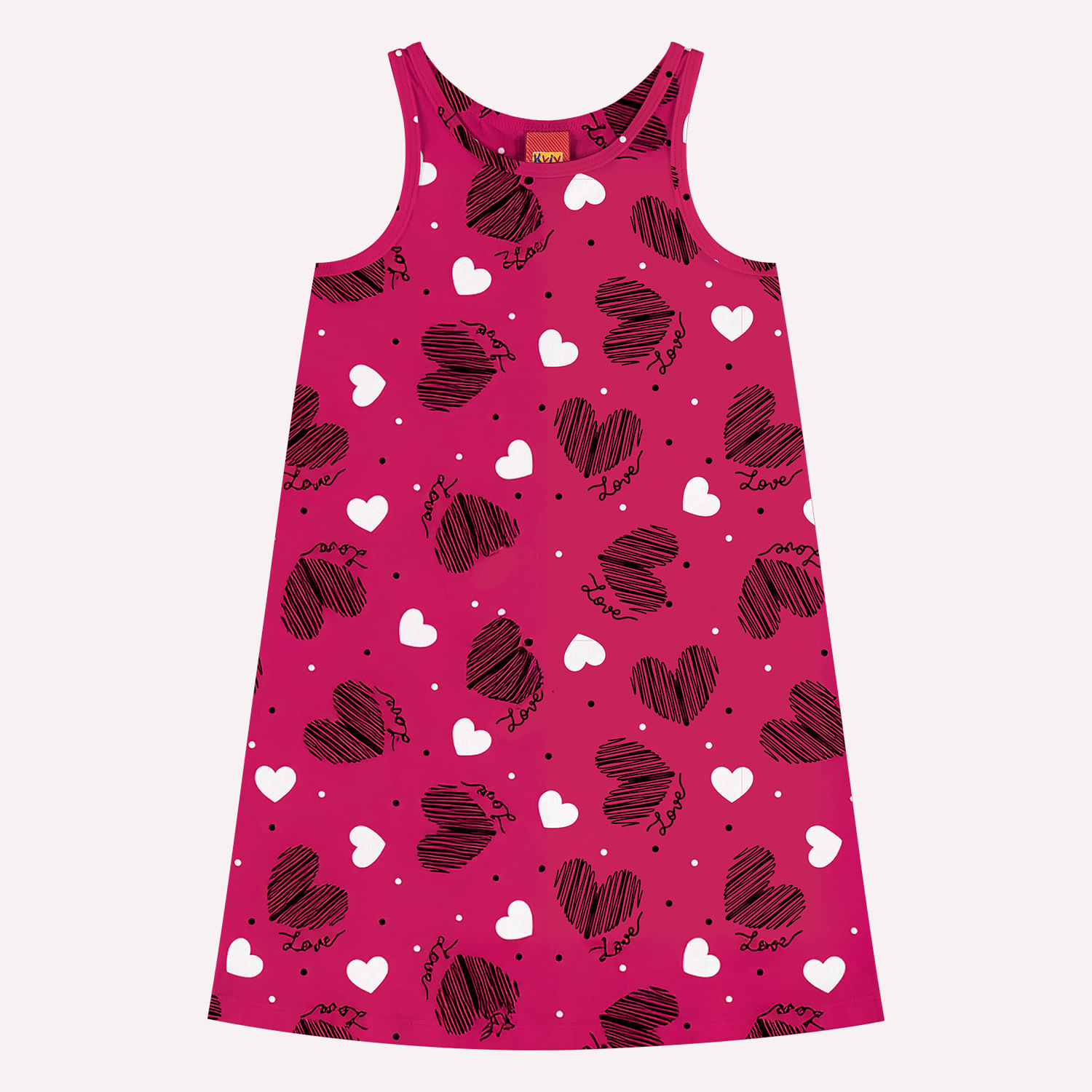 Vestido Infantil Menina em Algodão Kyly