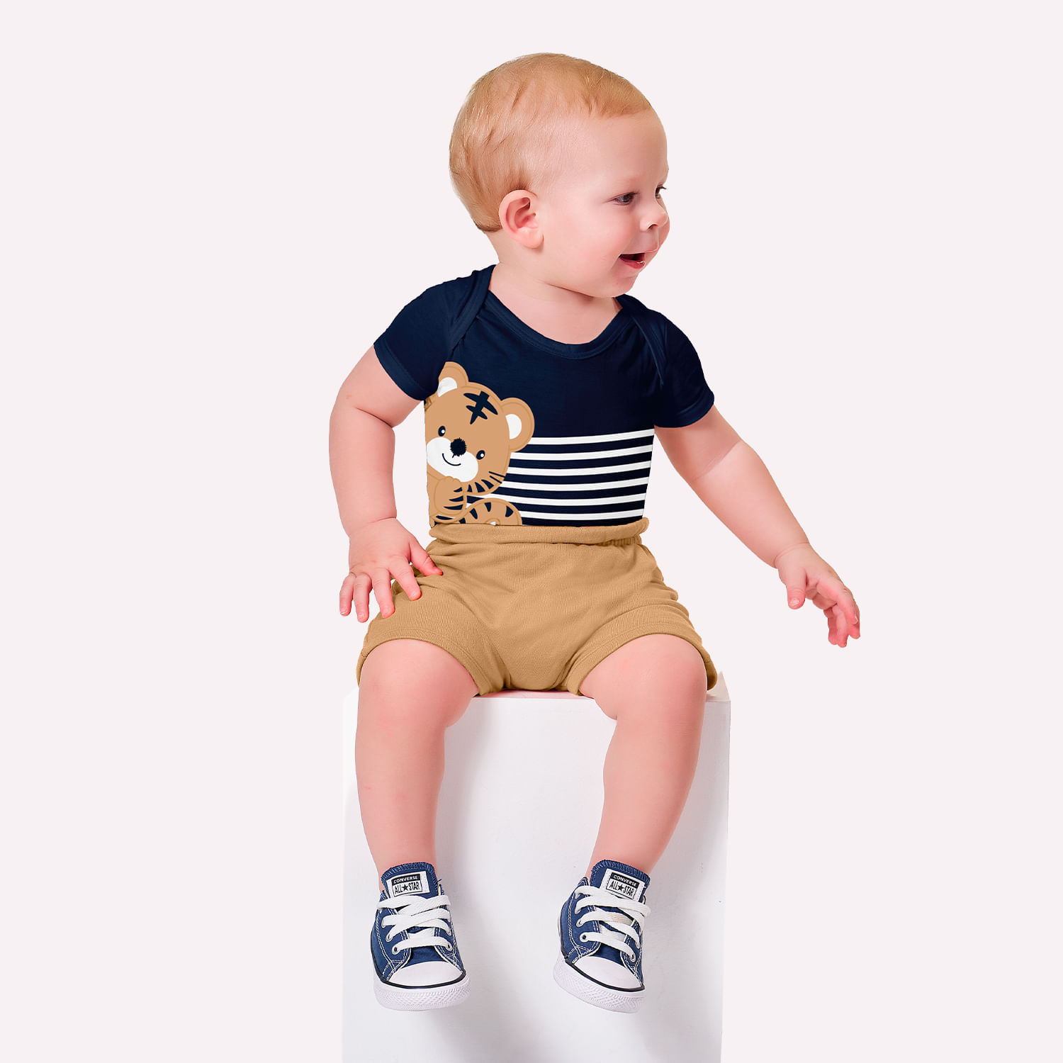 Conjunto Bebê Menino Bordado Kyly