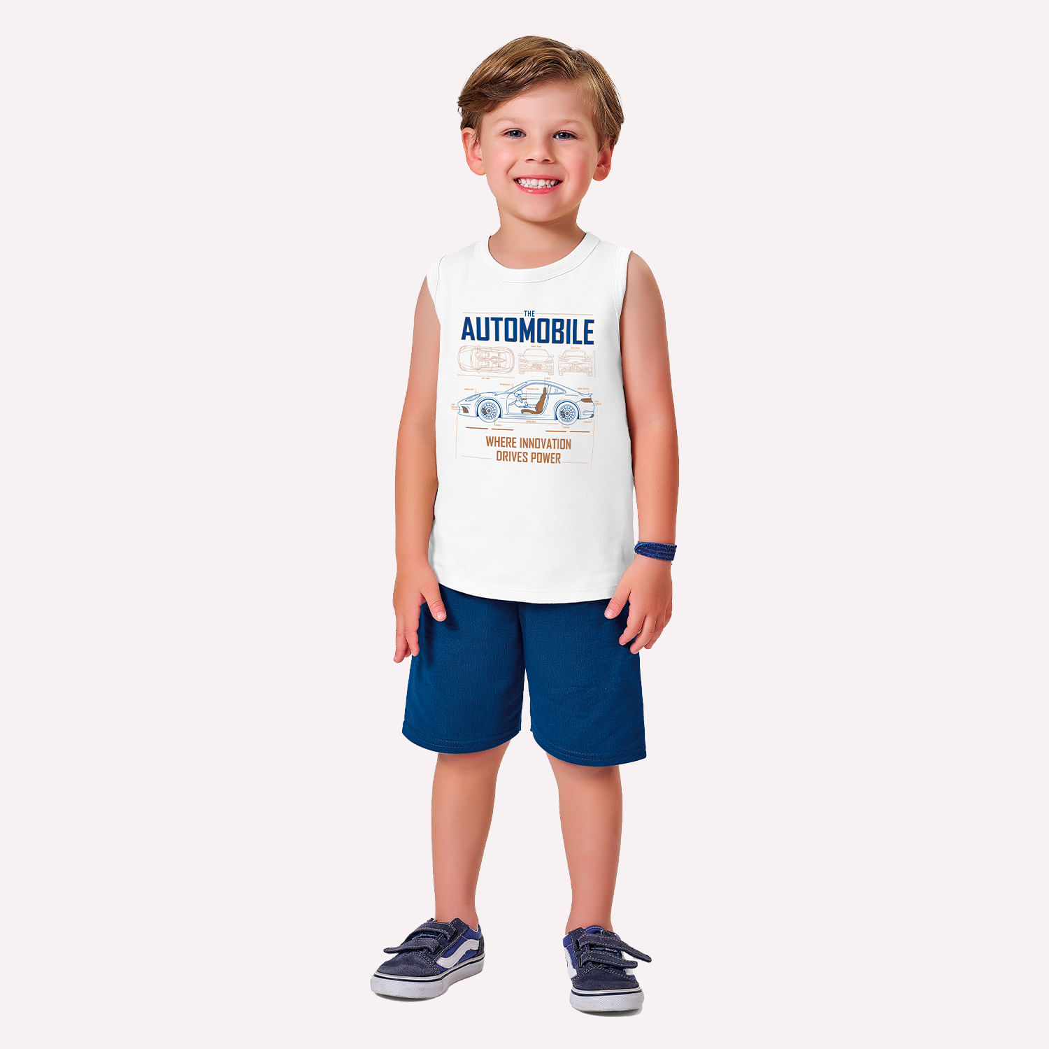 Conjunto Infantil Menino Carro Kyly