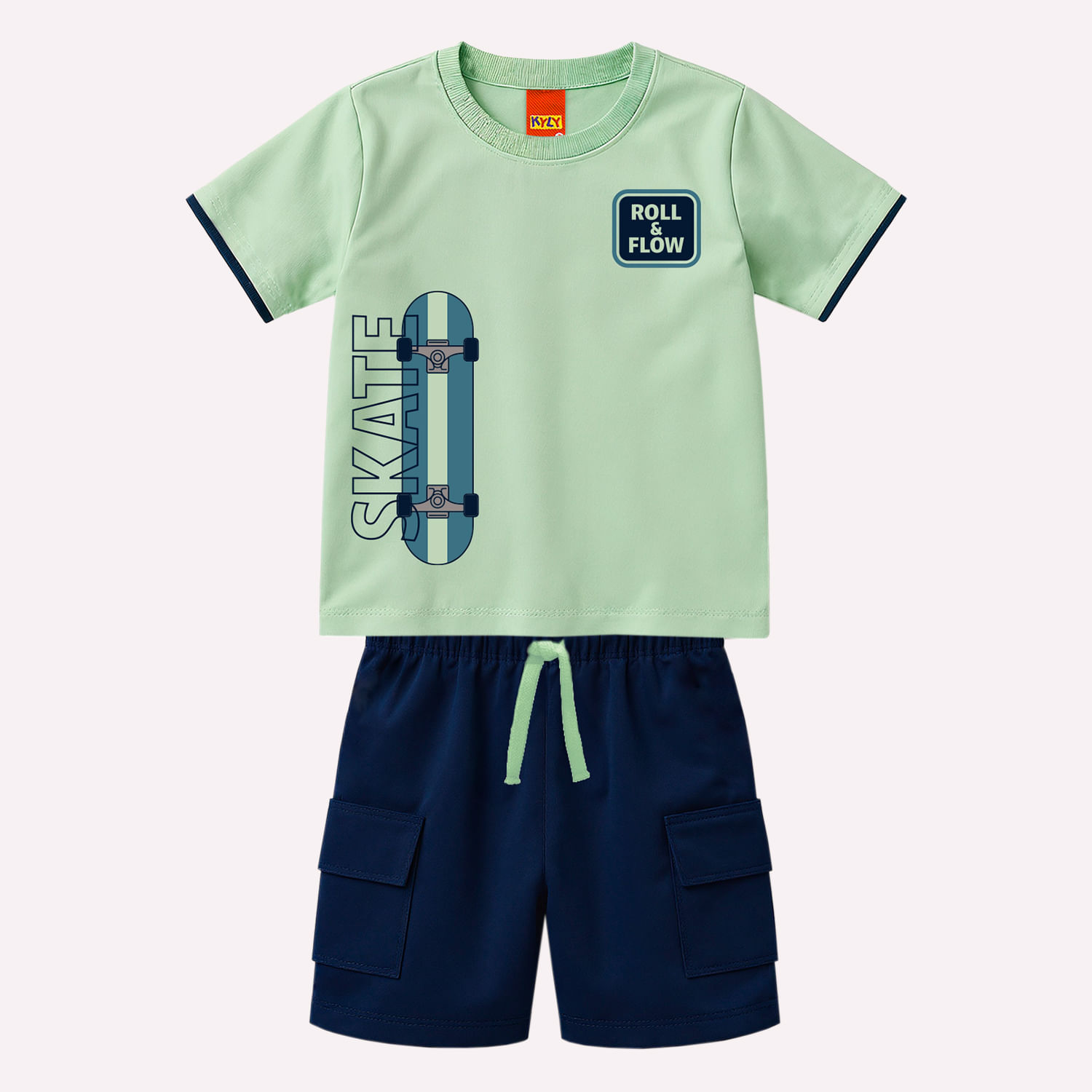 Conjunto Infantil Skate Menino Kyly