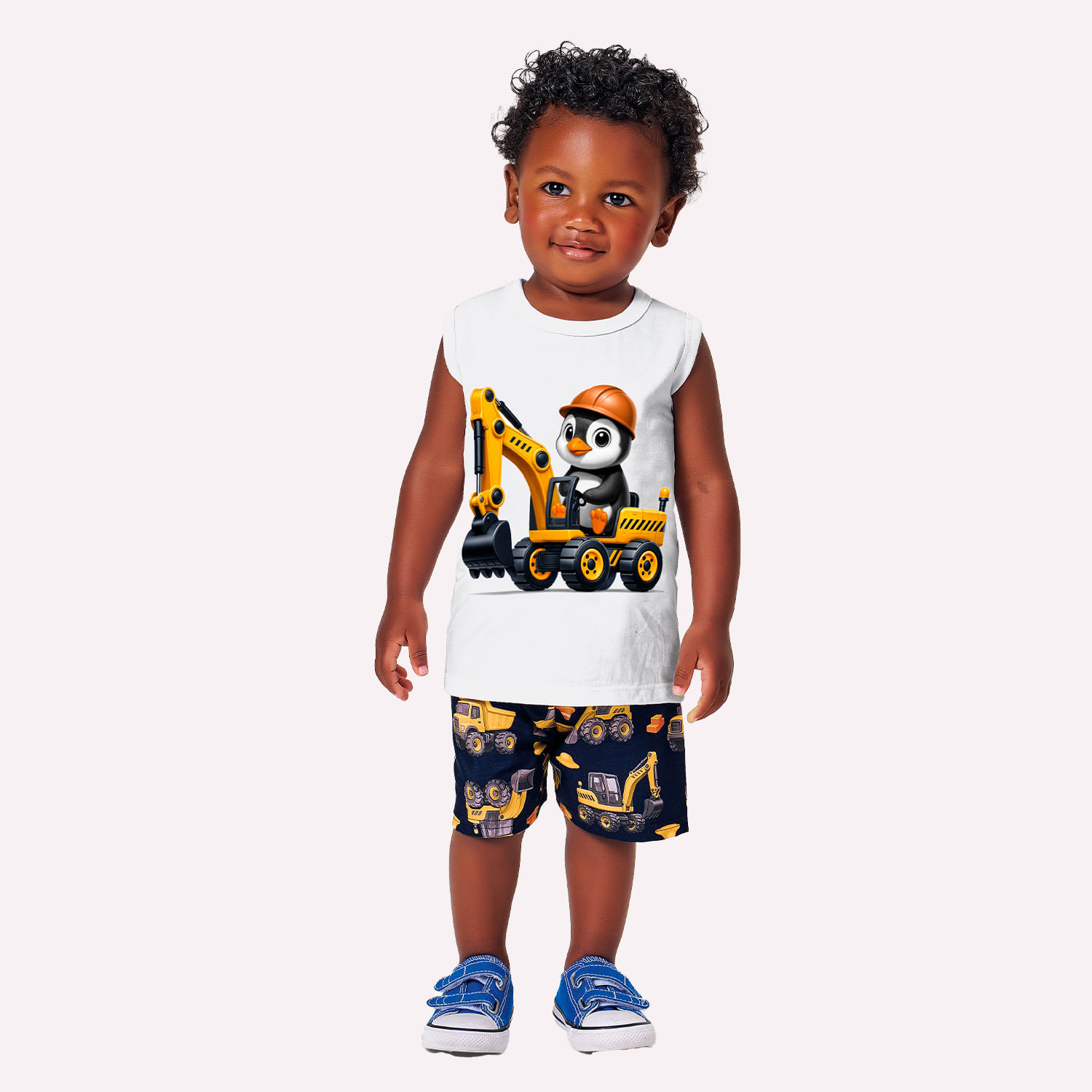 Conjunto Infantil Menino Pinguim Kyly