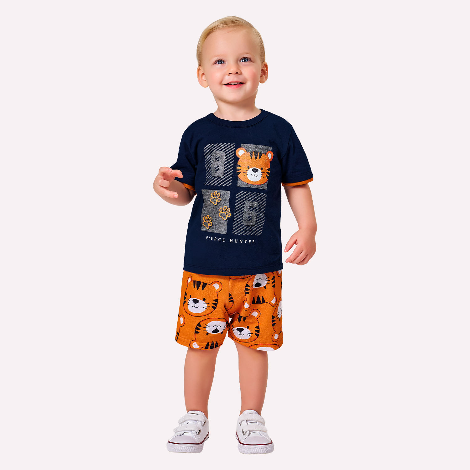 Conjunto Infantil Tigre Menino Kyly