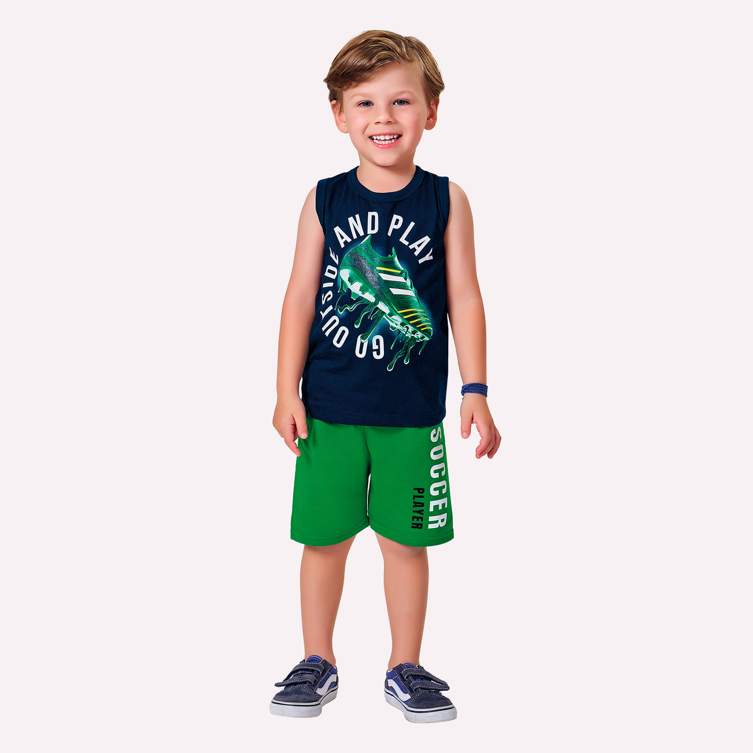 Conjunto Infantil Menino Lettering Kyly