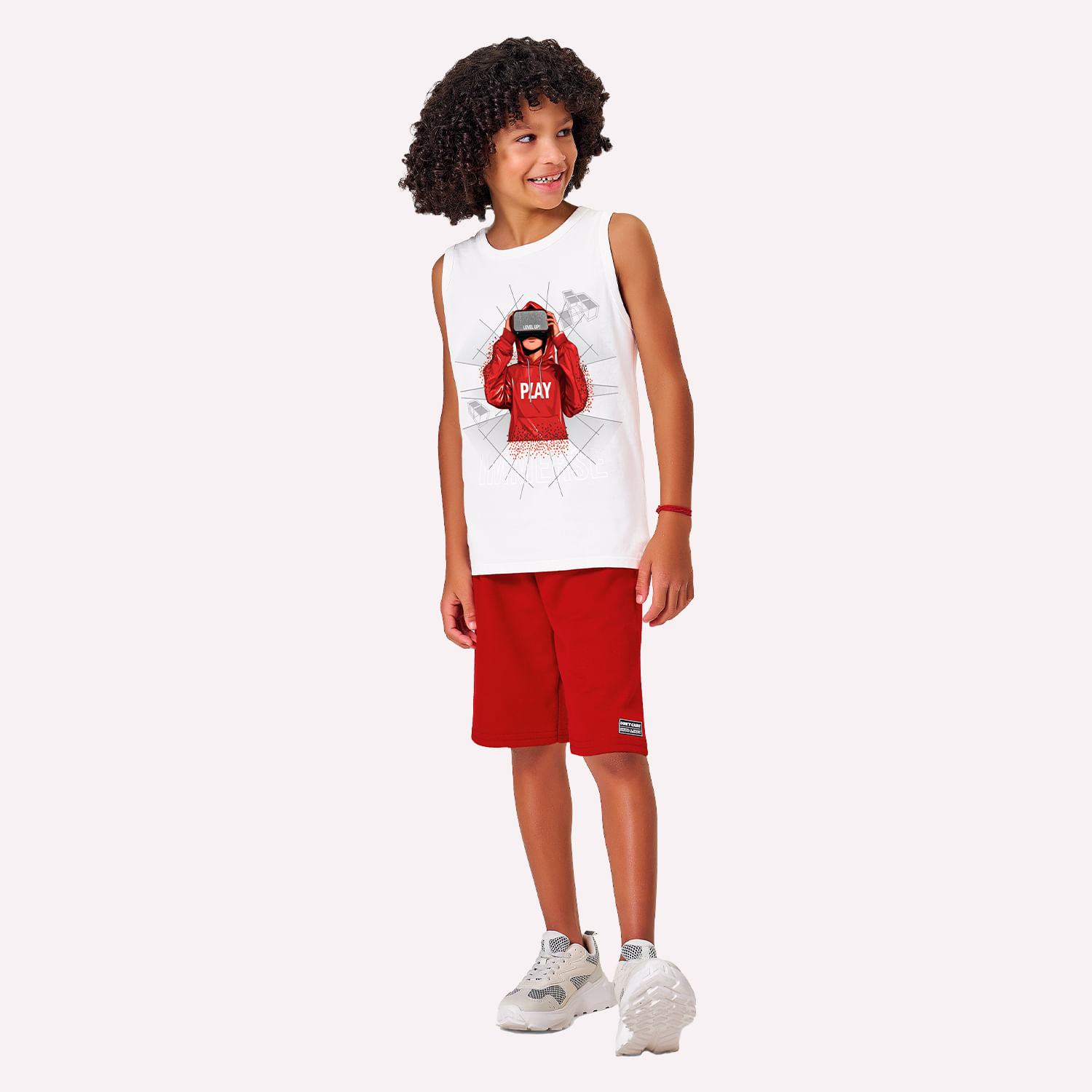 Conjunto Infantil Menino em Algodão Kyly