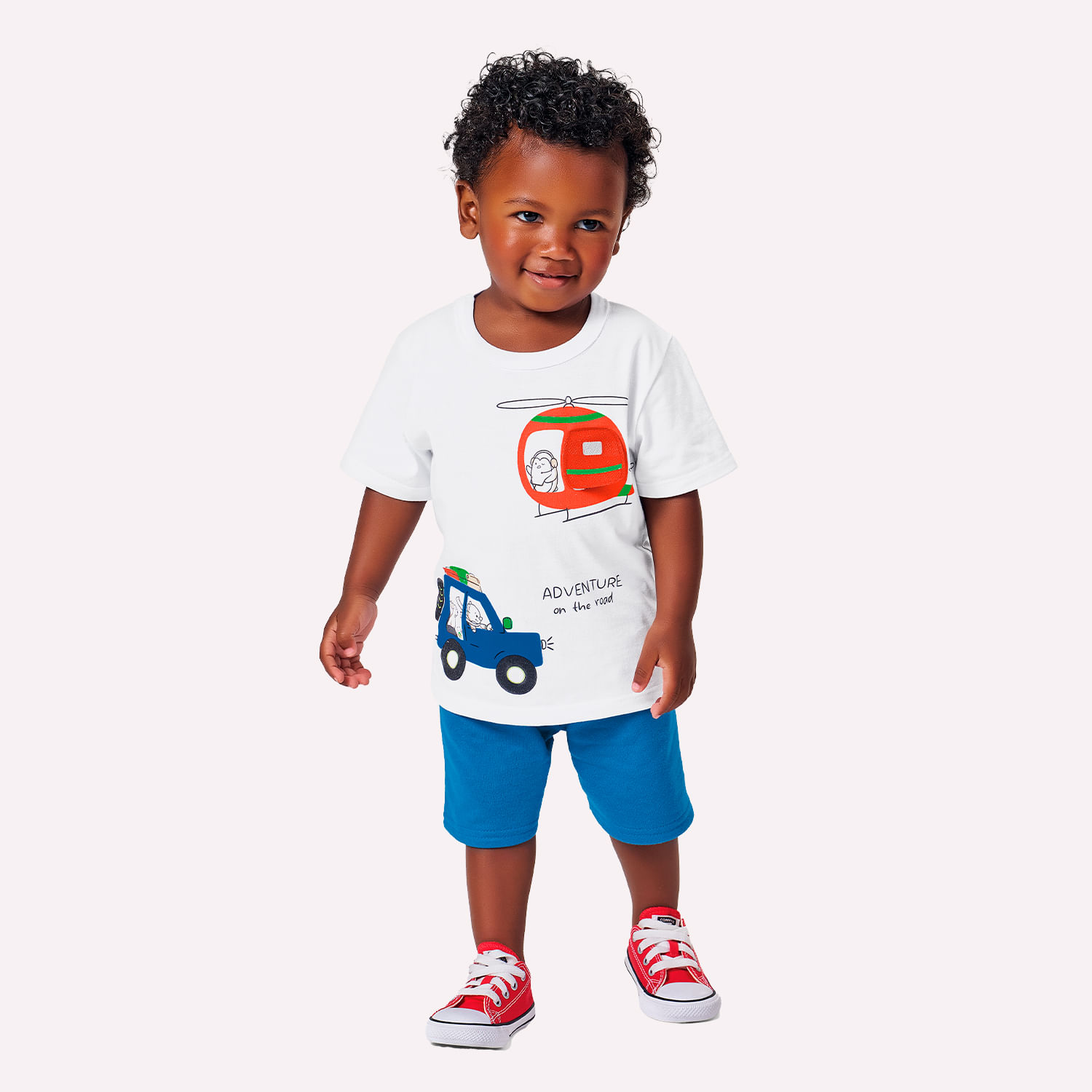 Conjunto Infantil em Algodão Menino Kyly