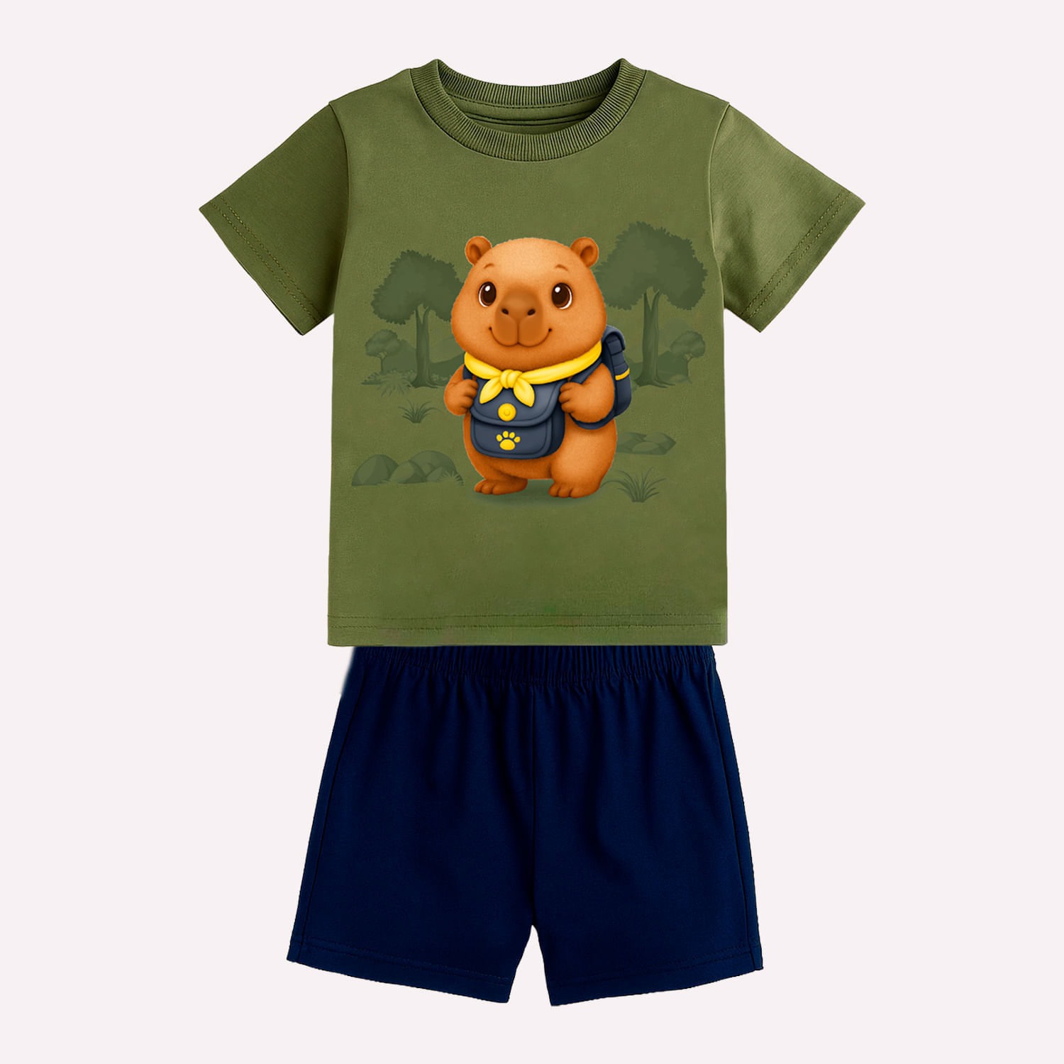 Conjunto Infantil Capivara Menino Kyly