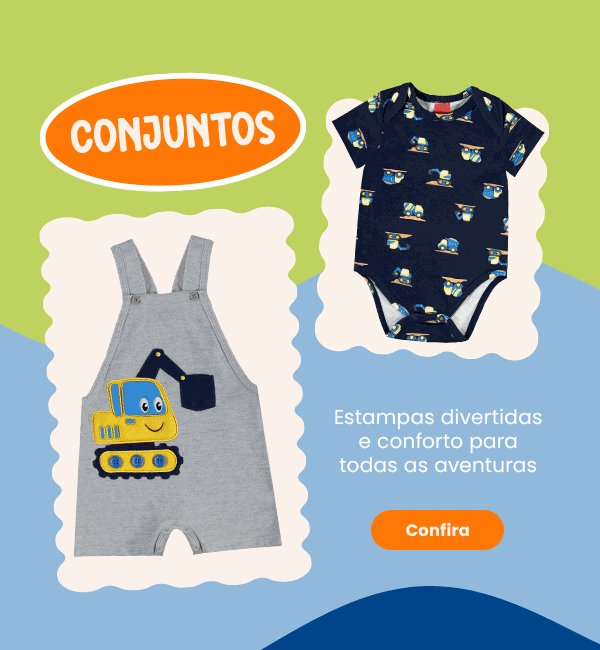 BANNER N1.b- Mobile -  Conjuntos: estampas divertidas e conforto para todas as aventuras