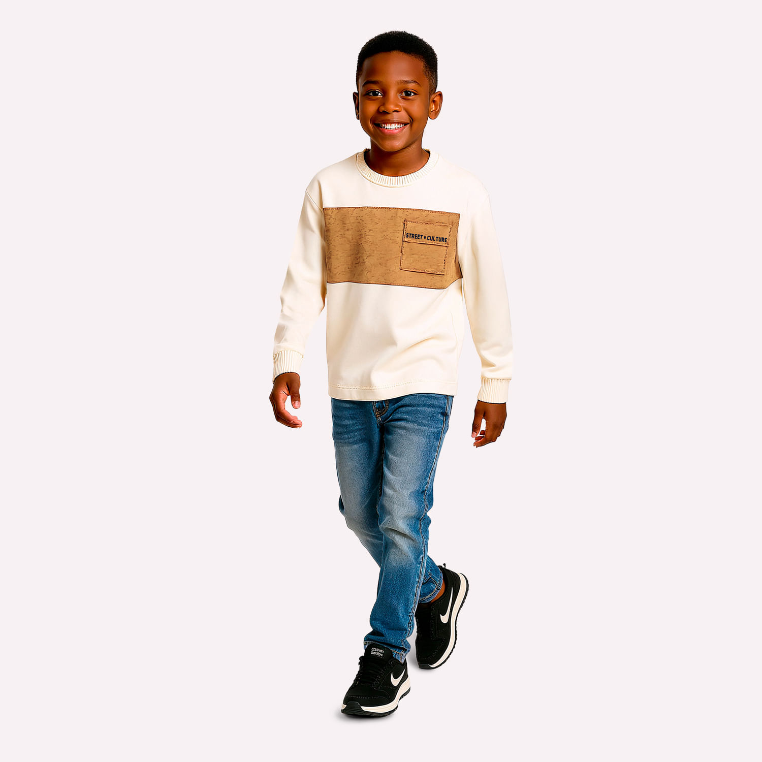 Camiseta Infantil Menino em Algodão Kyly