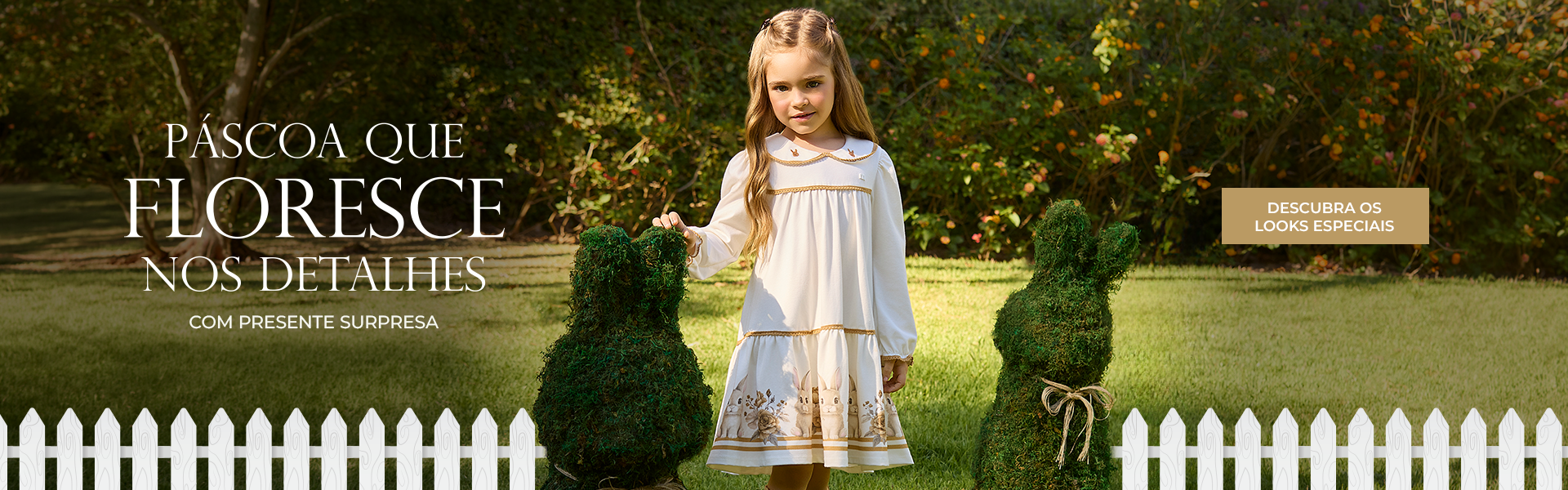 BANNER N1.a - DESKTOP - Páscoa: Ganhe um brinde surpresa na compra de uma peça da seleção