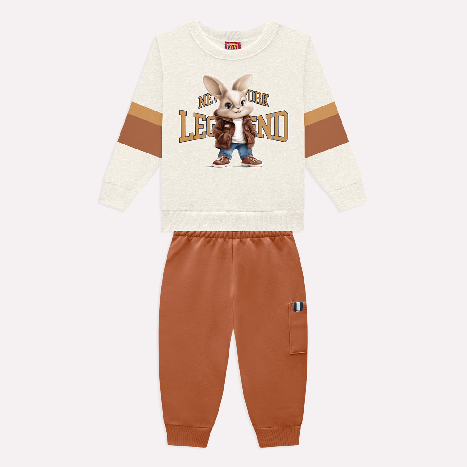 Conjunto Infantil Menino Coelho Kyly
