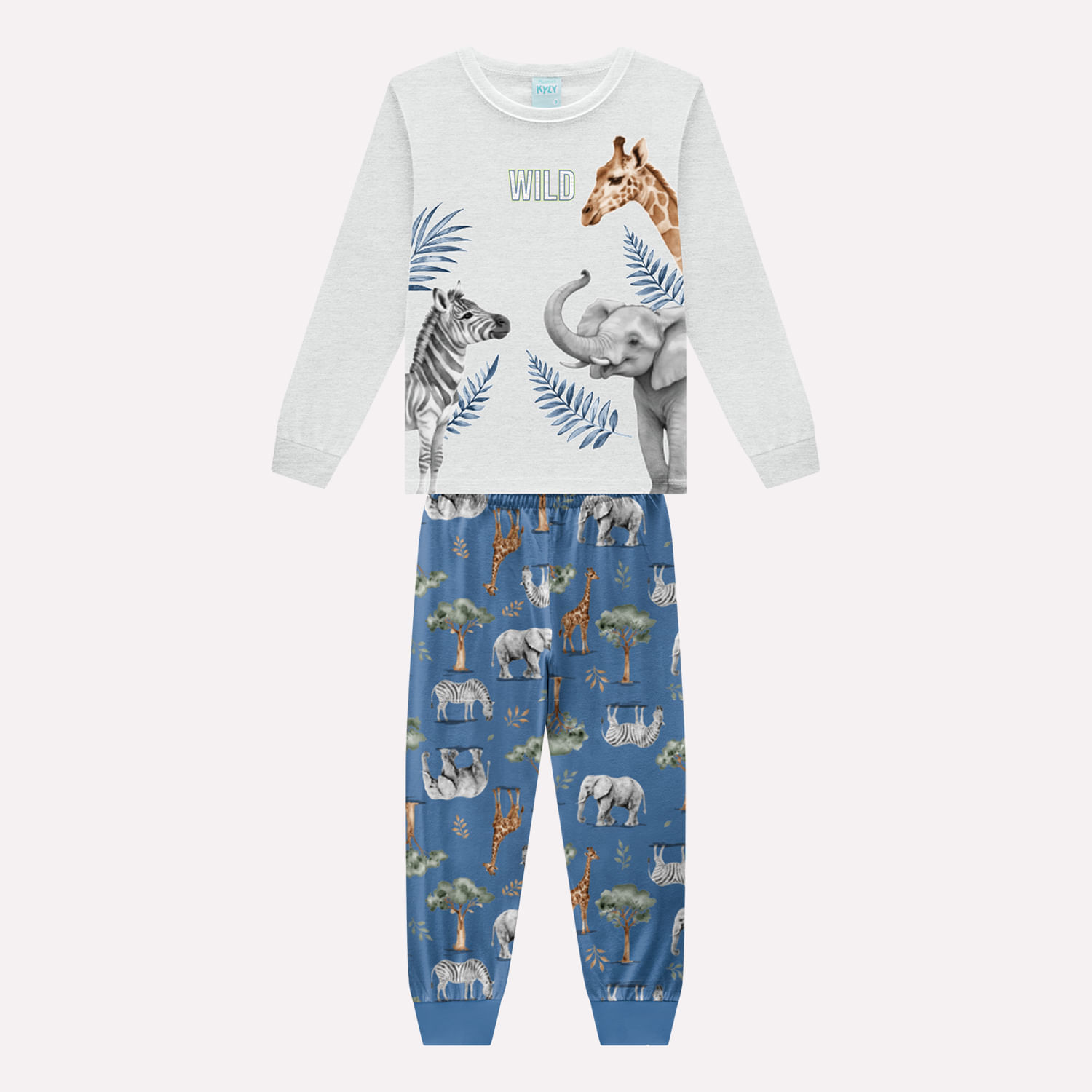 Pijama Infantil Menino Bichinhos Kyly