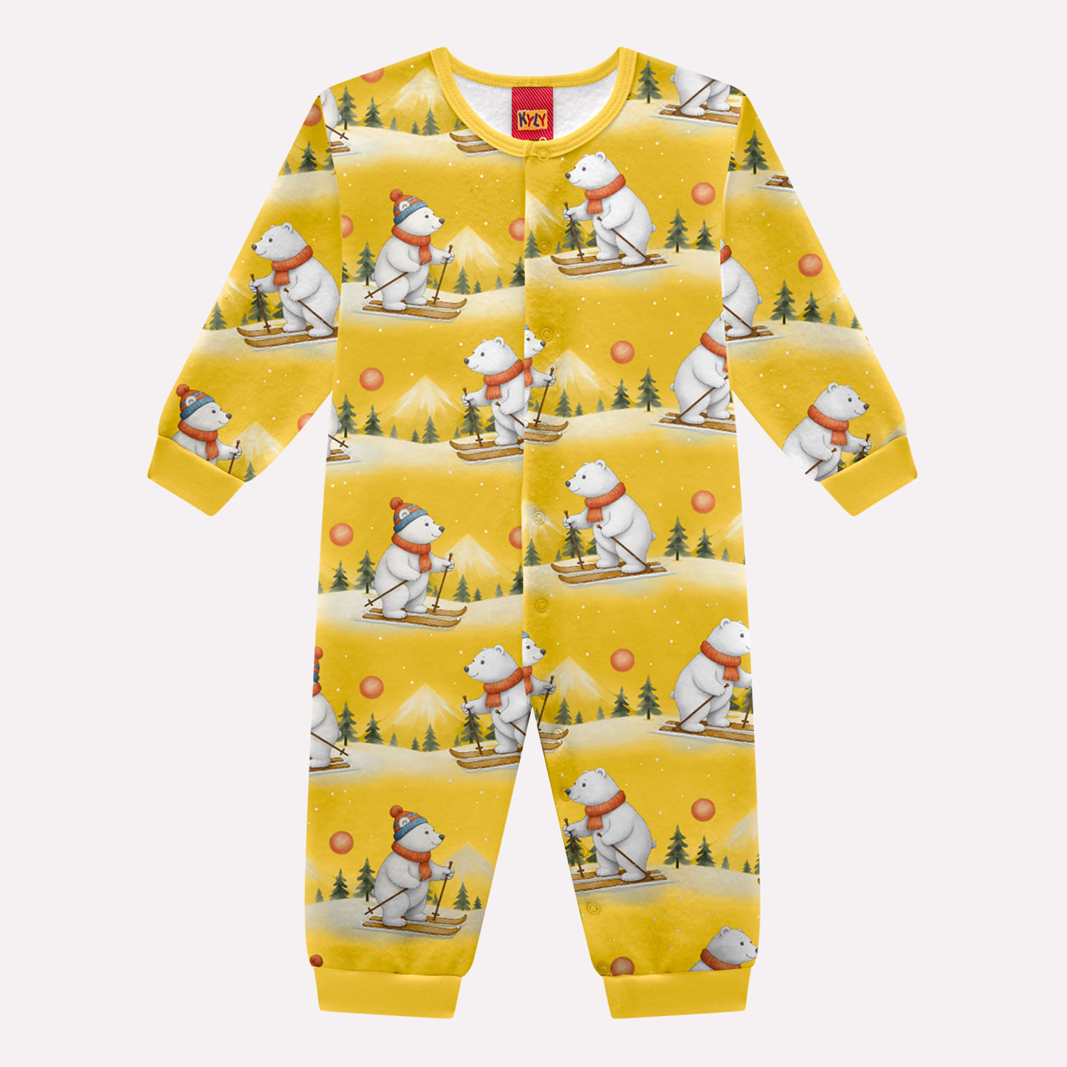 Pijama Infantil Menino Ursos Kyly