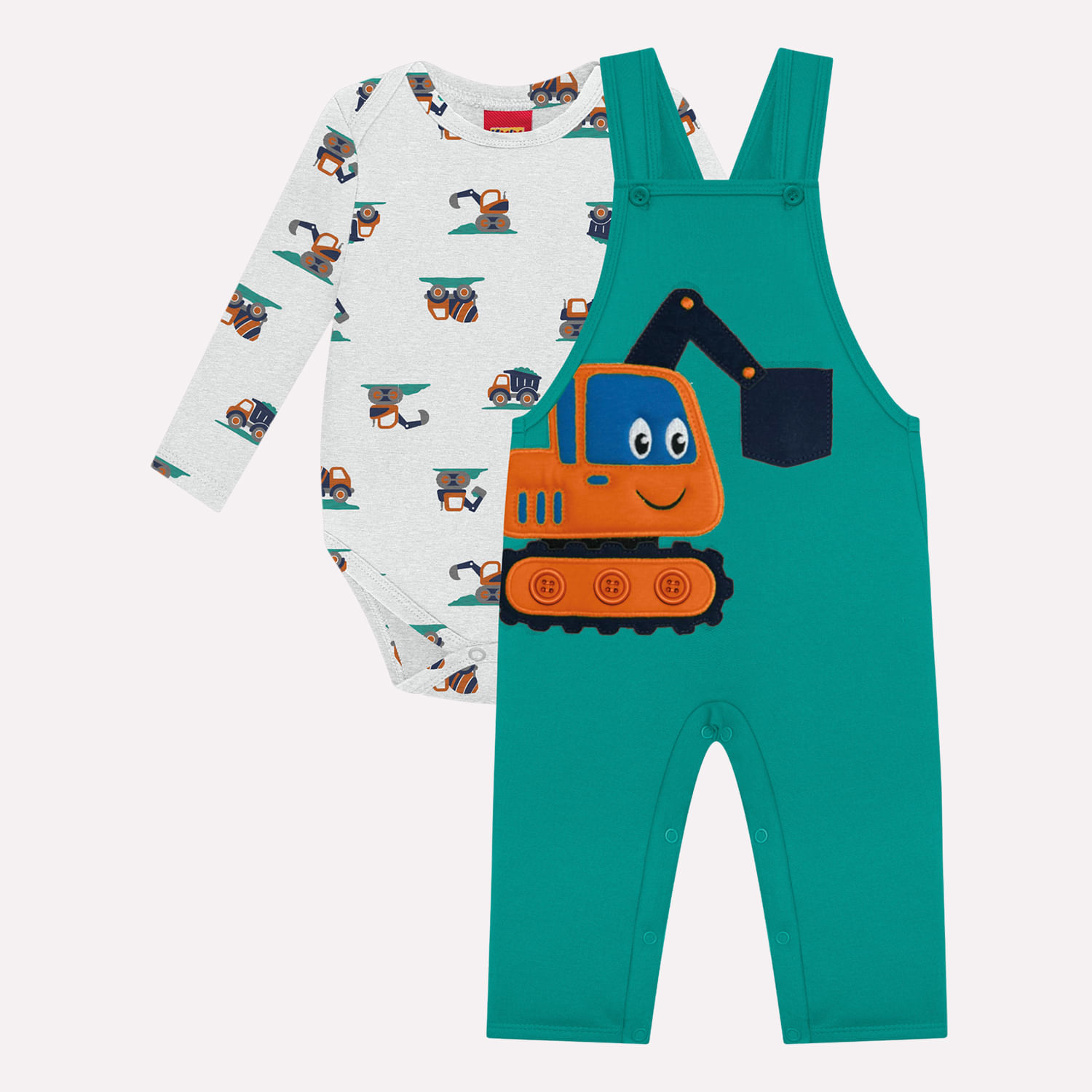 Conjunto Bebê Menino Bordado Kyly