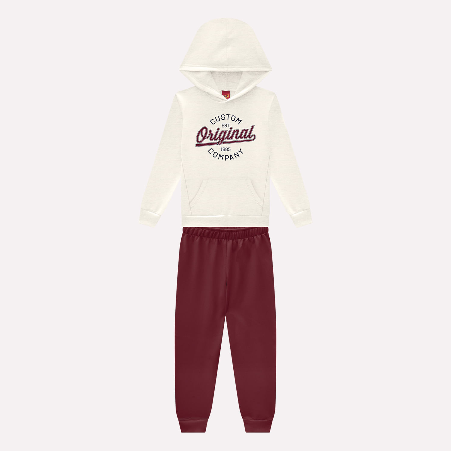 Conjunto Infantil Menino com Capuz Kyly