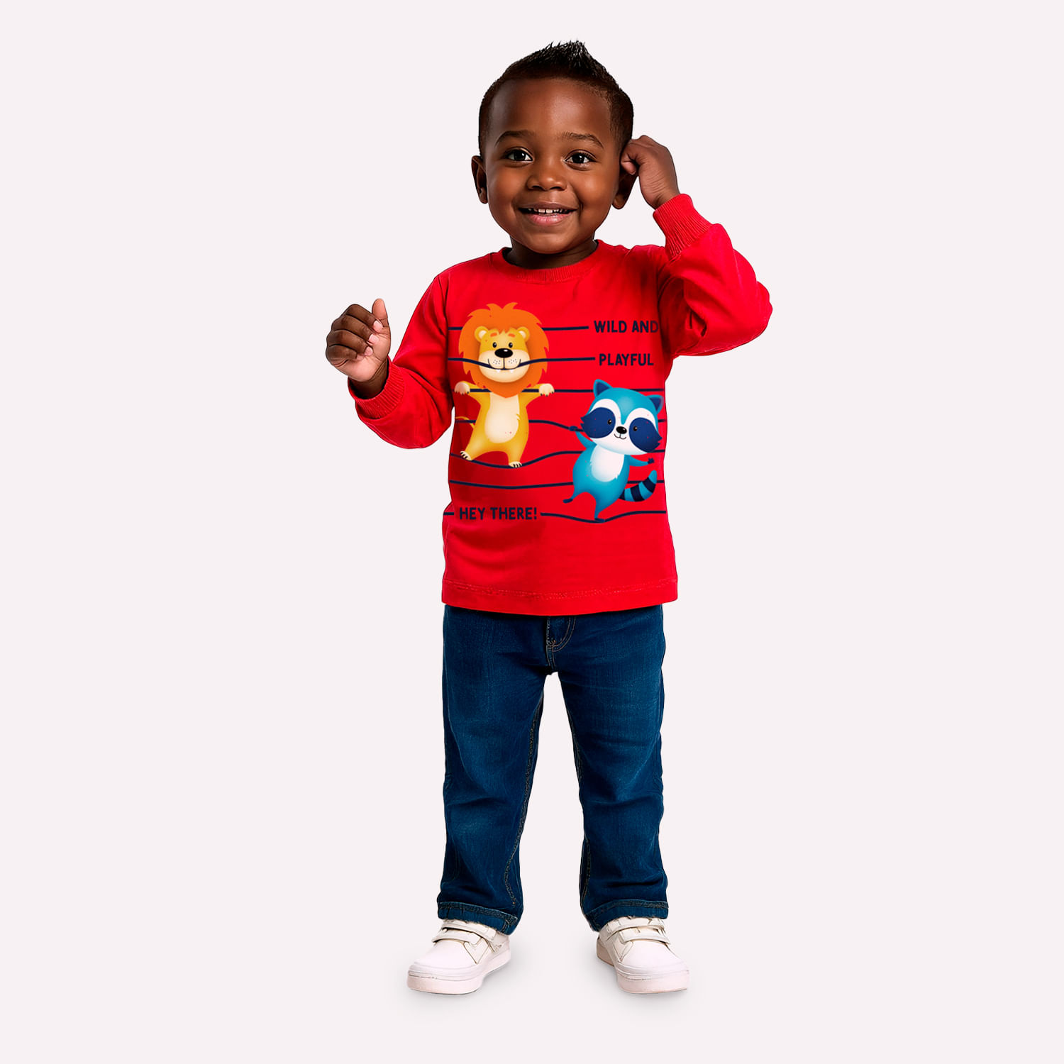 Camiseta Infantil Menino Animais Kyly