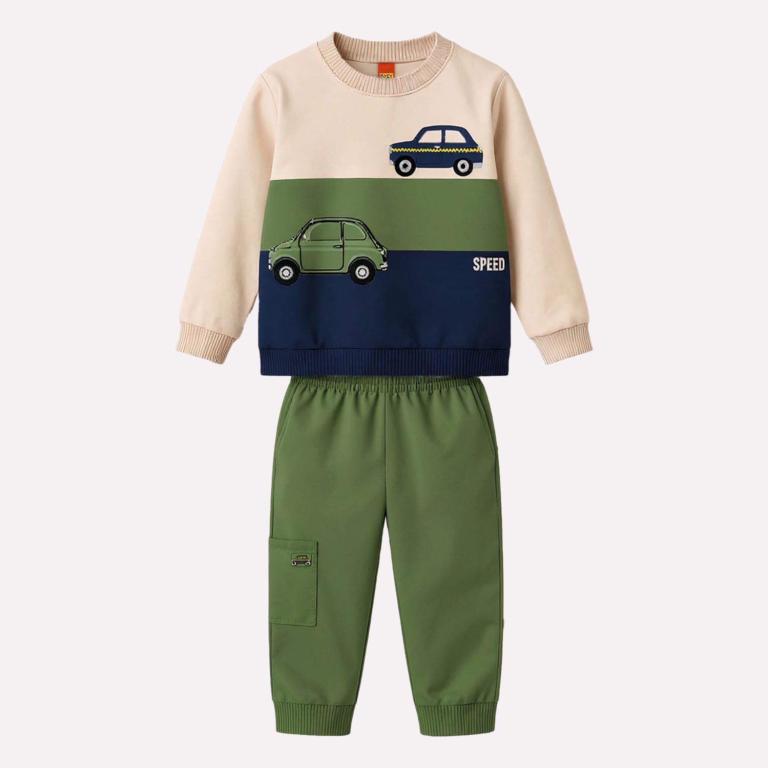 Conjunto Infantil Menino Carros Kyly