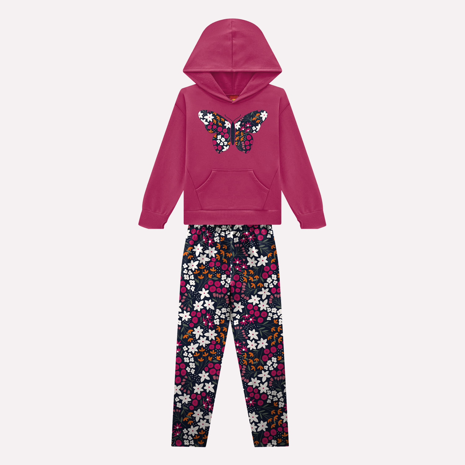 Conjunto Infantil Menina Borboleta Kyly