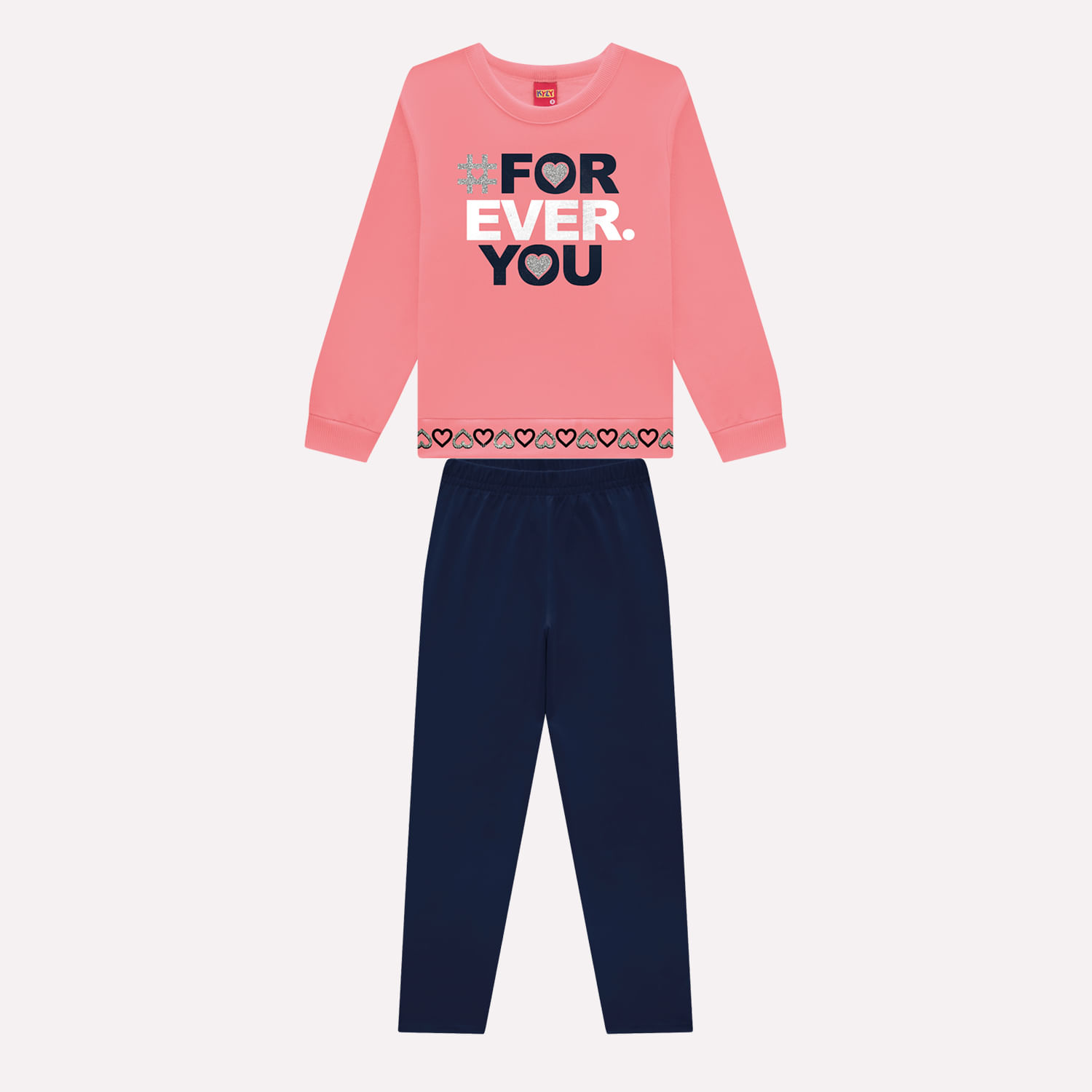Conjunto Infantil Menina Estampa Kyly