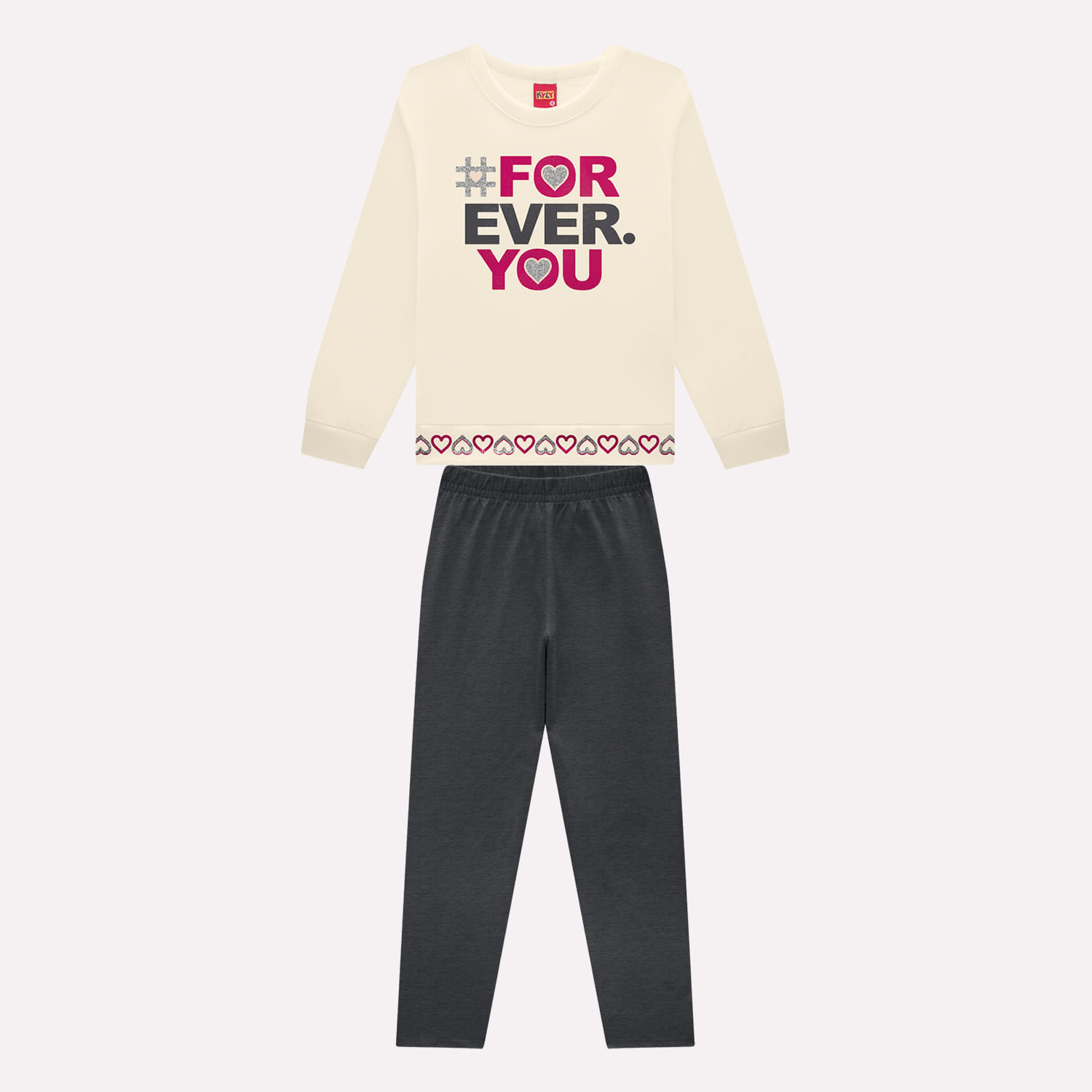 Conjunto Infantil Menina Estampa Kyly