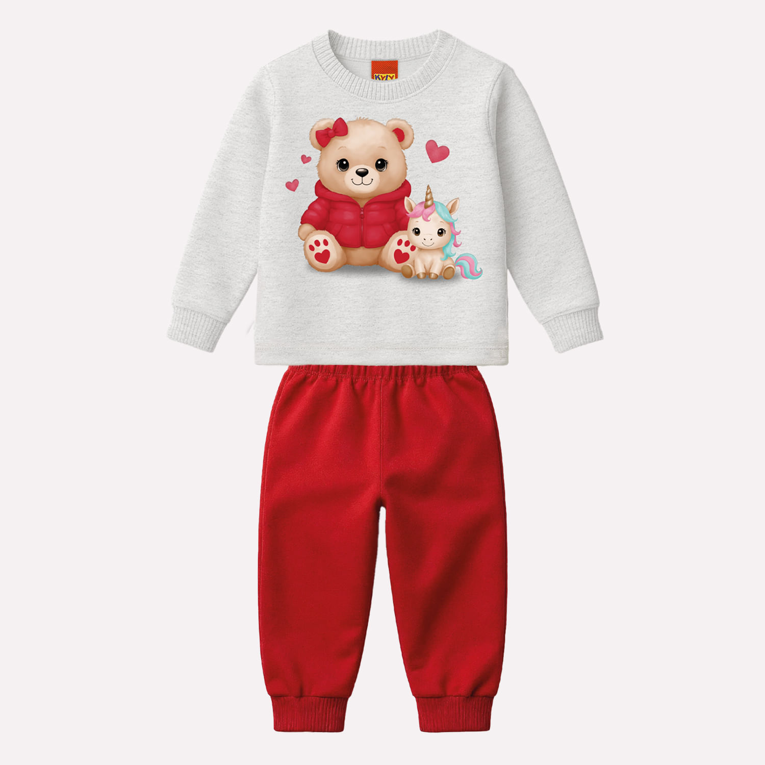 Conjunto Infantil Menina Estampa Kyly