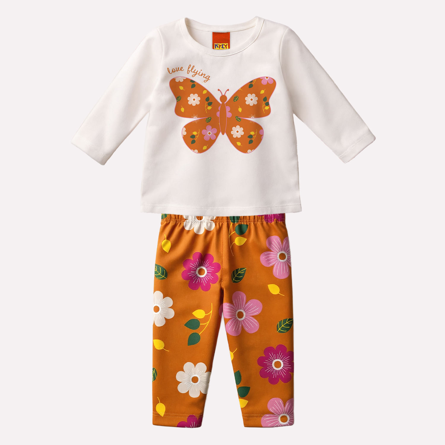 Conjunto Infantil Menina Borboleta Kyly