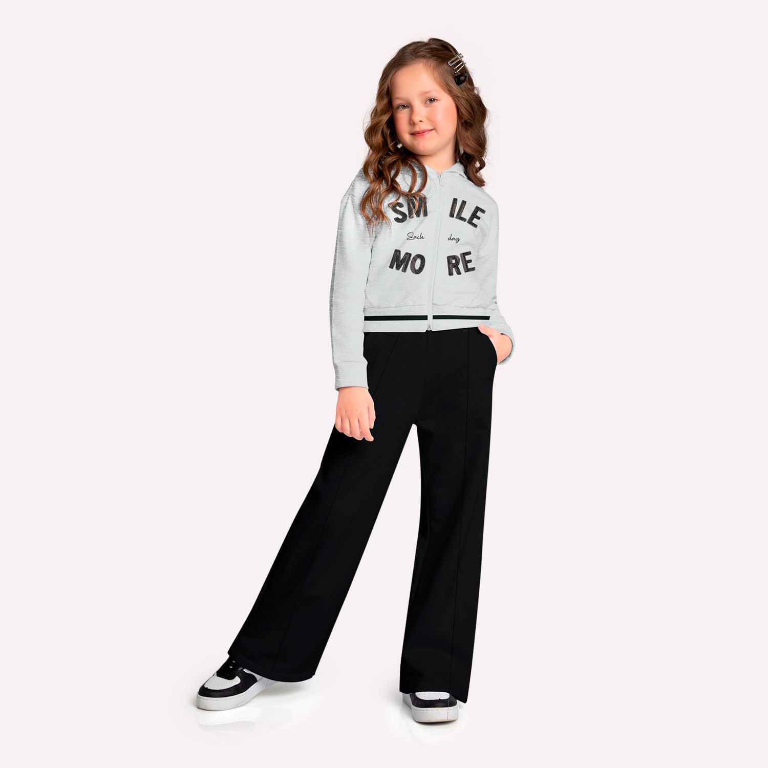 Conjunto Infantil Menina Lettering Kyly