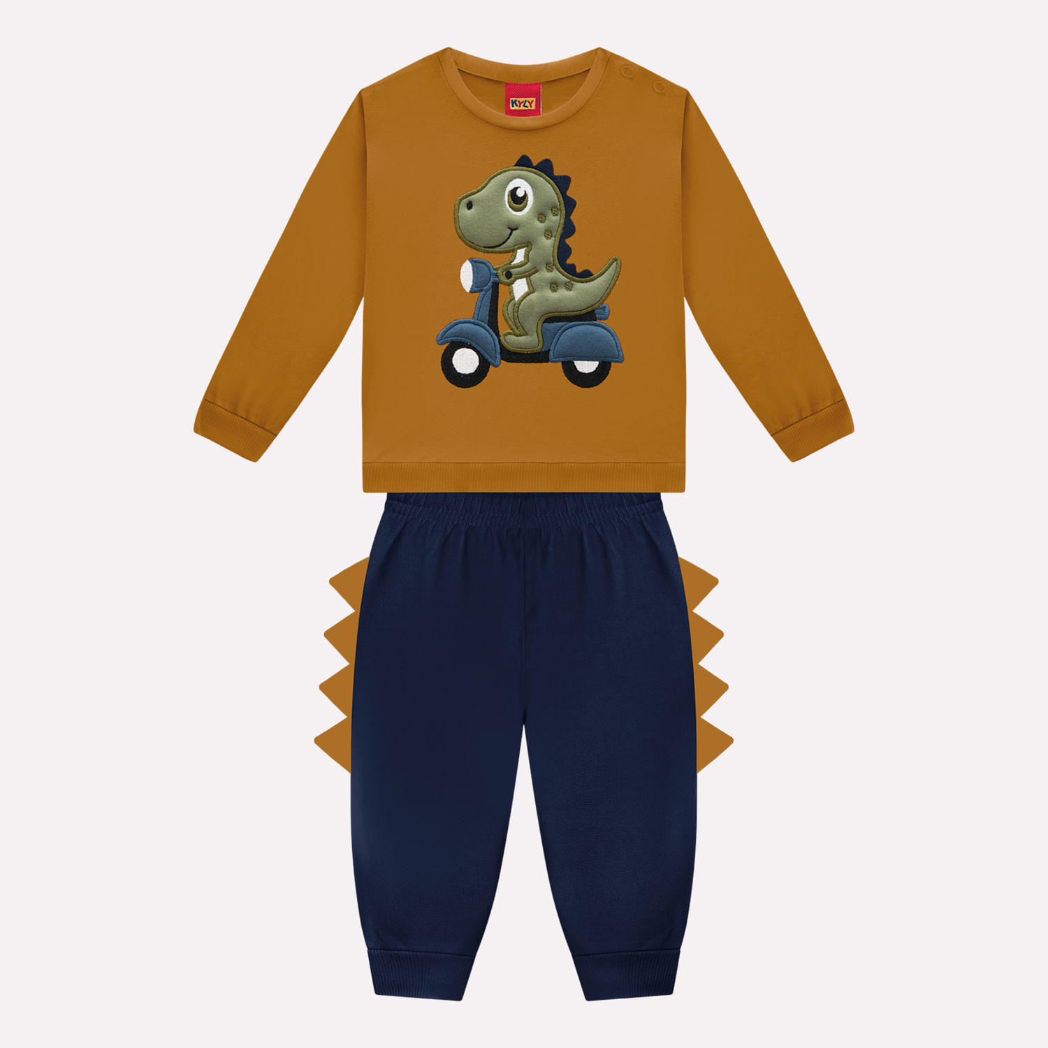 Conjunto Bebê Menino Bordado Kyly
