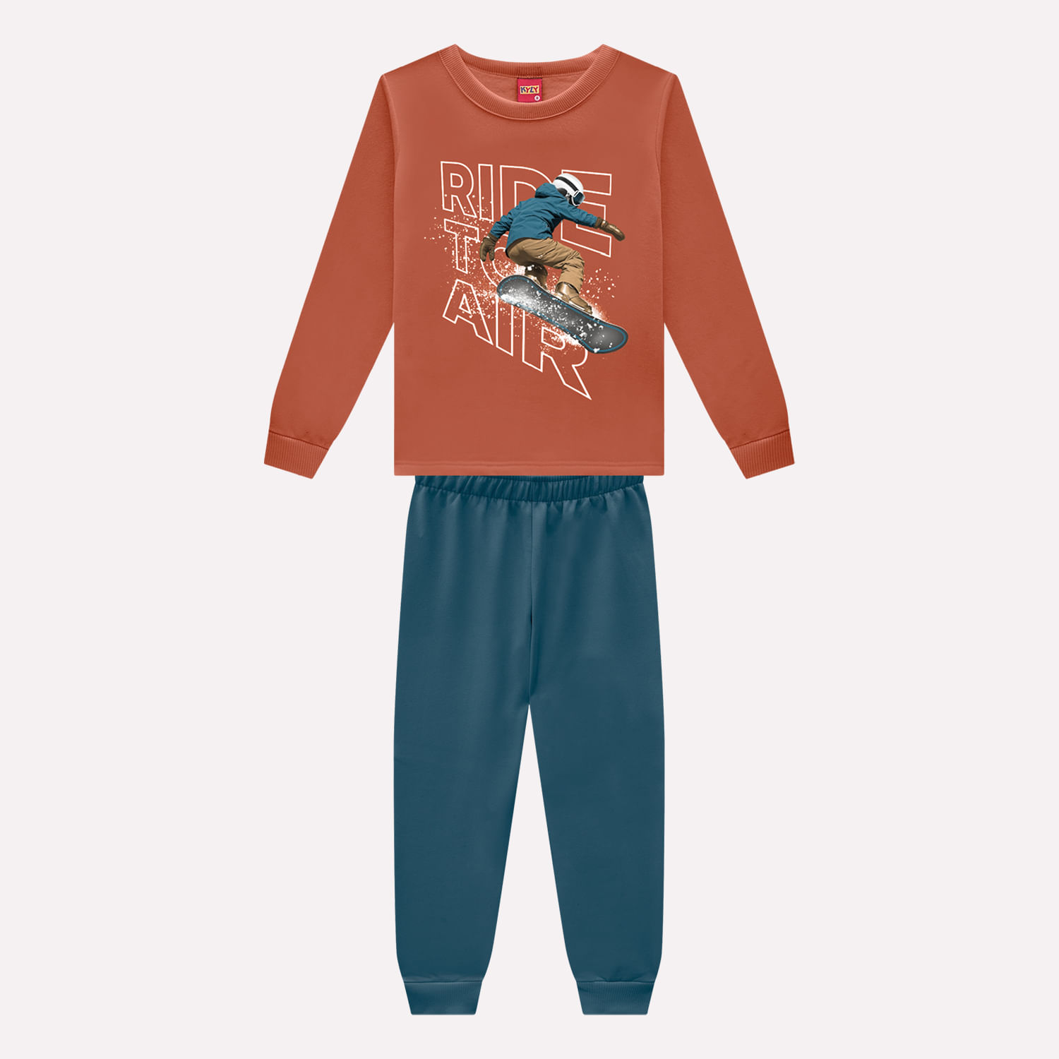 Conjunto Infantil Menino em Algodão Kyly