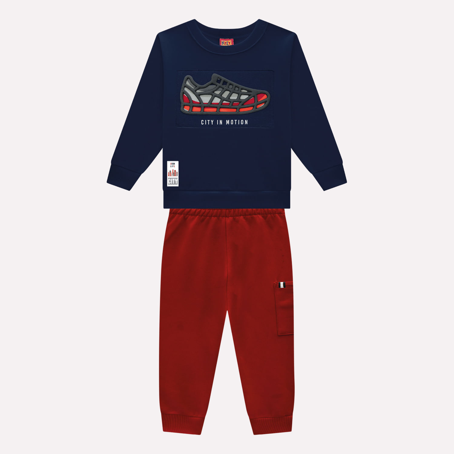 Conjunto Infantil Menino Estampa Kyly