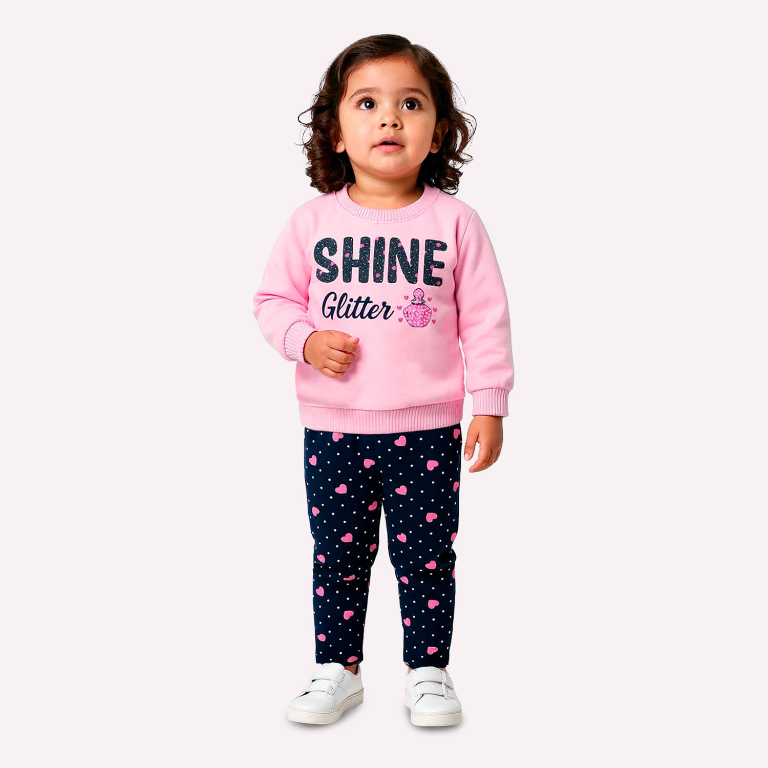 Conjunto Infantil Menina Lettering Kyly
