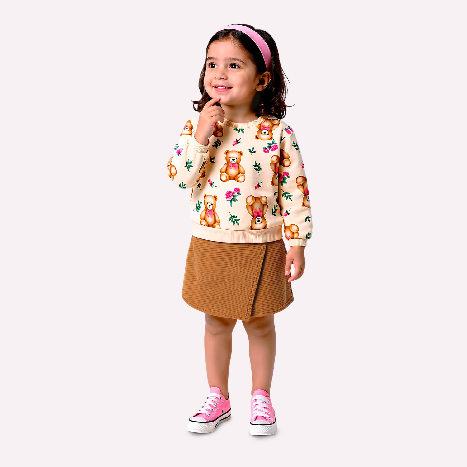 Conjunto Infantil Menina Ursinhos Kyly