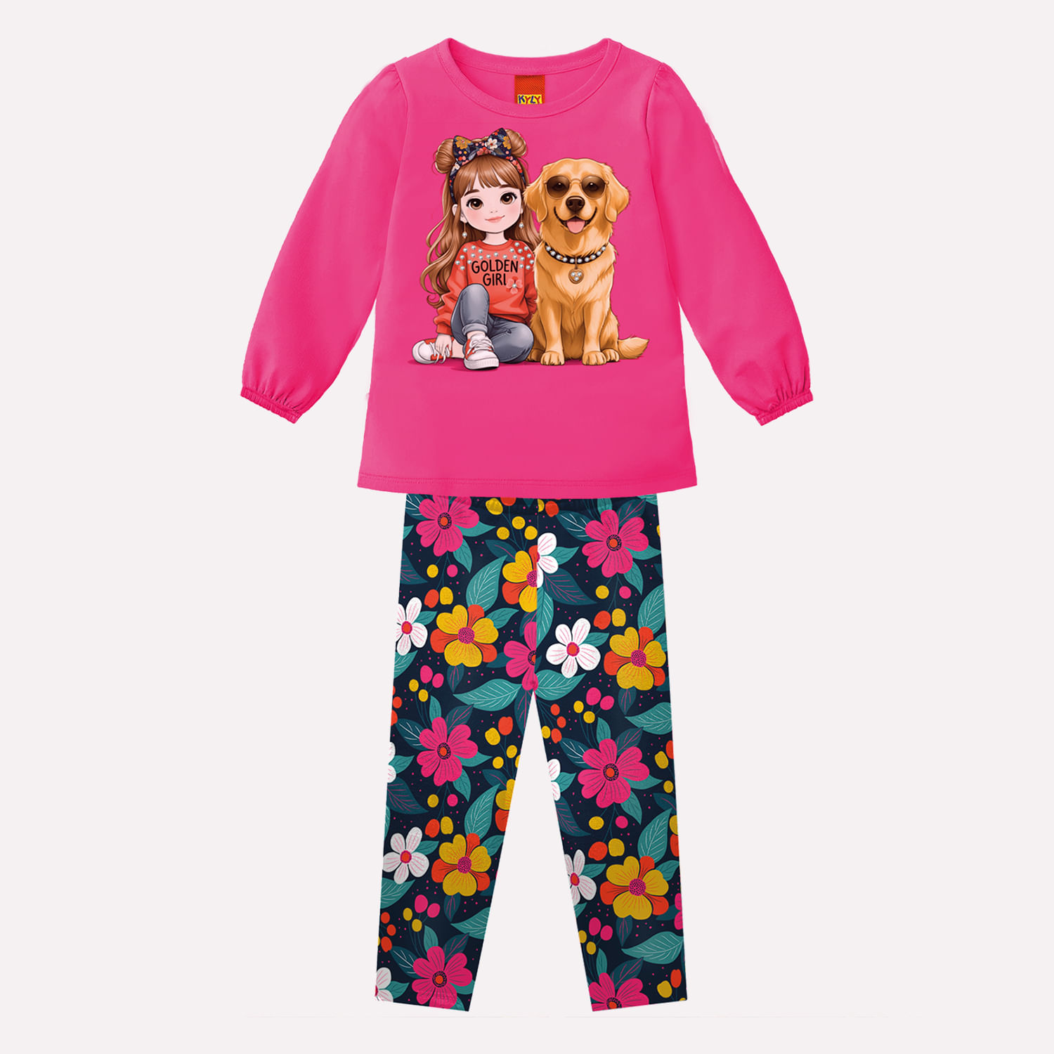Conjunto Infantil Menina com Strass Kyly