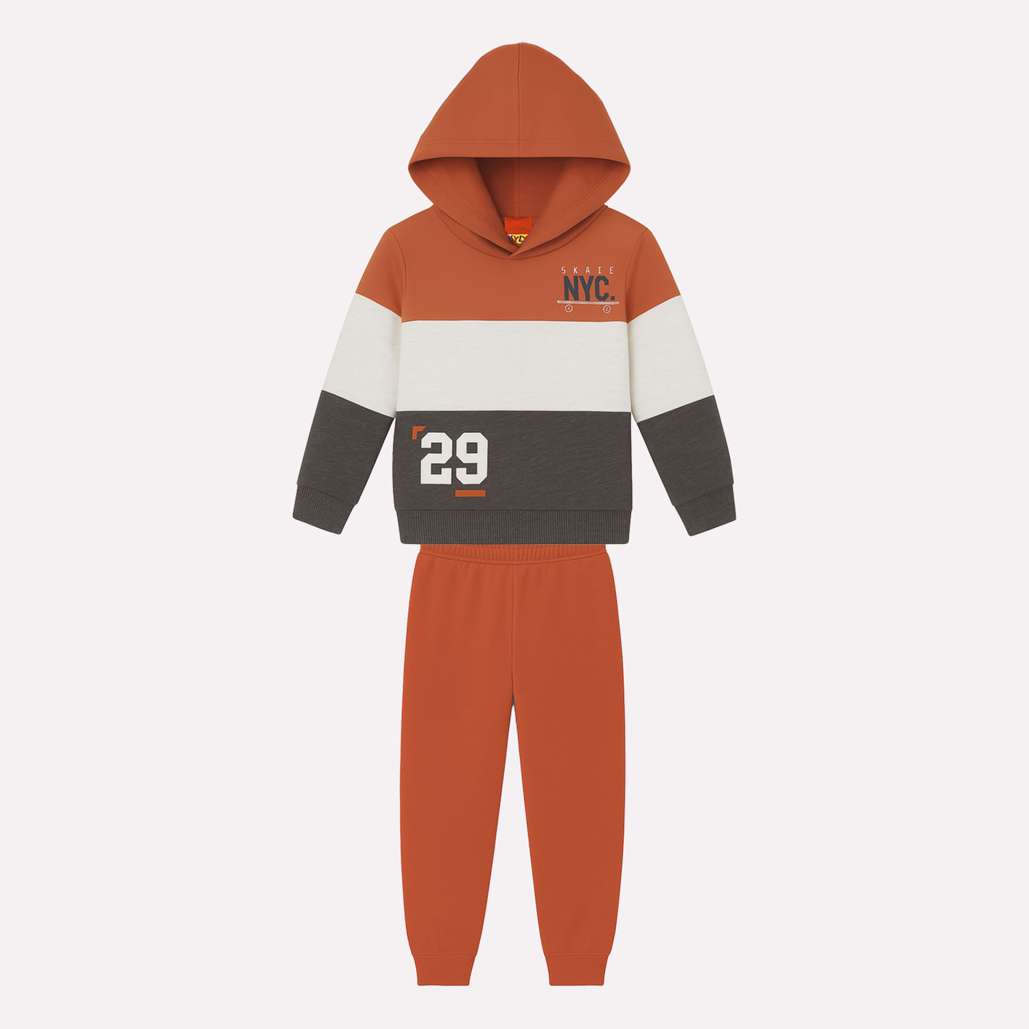 Conjunto Infantil Menino em Algodão Kyly