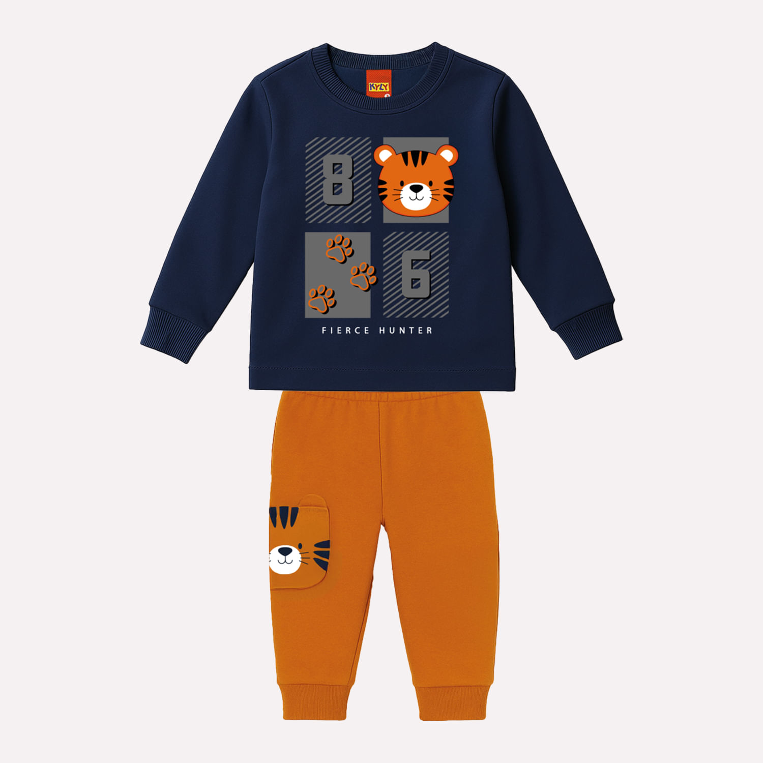 Conjunto Infantil Menino Tigre Kyly