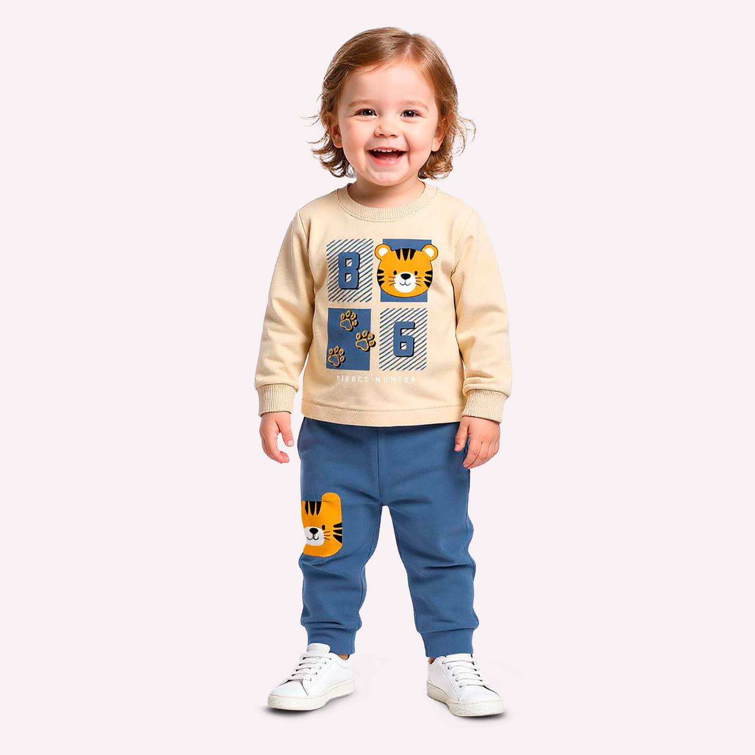 Conjunto Infantil Menino Tigre Kyly