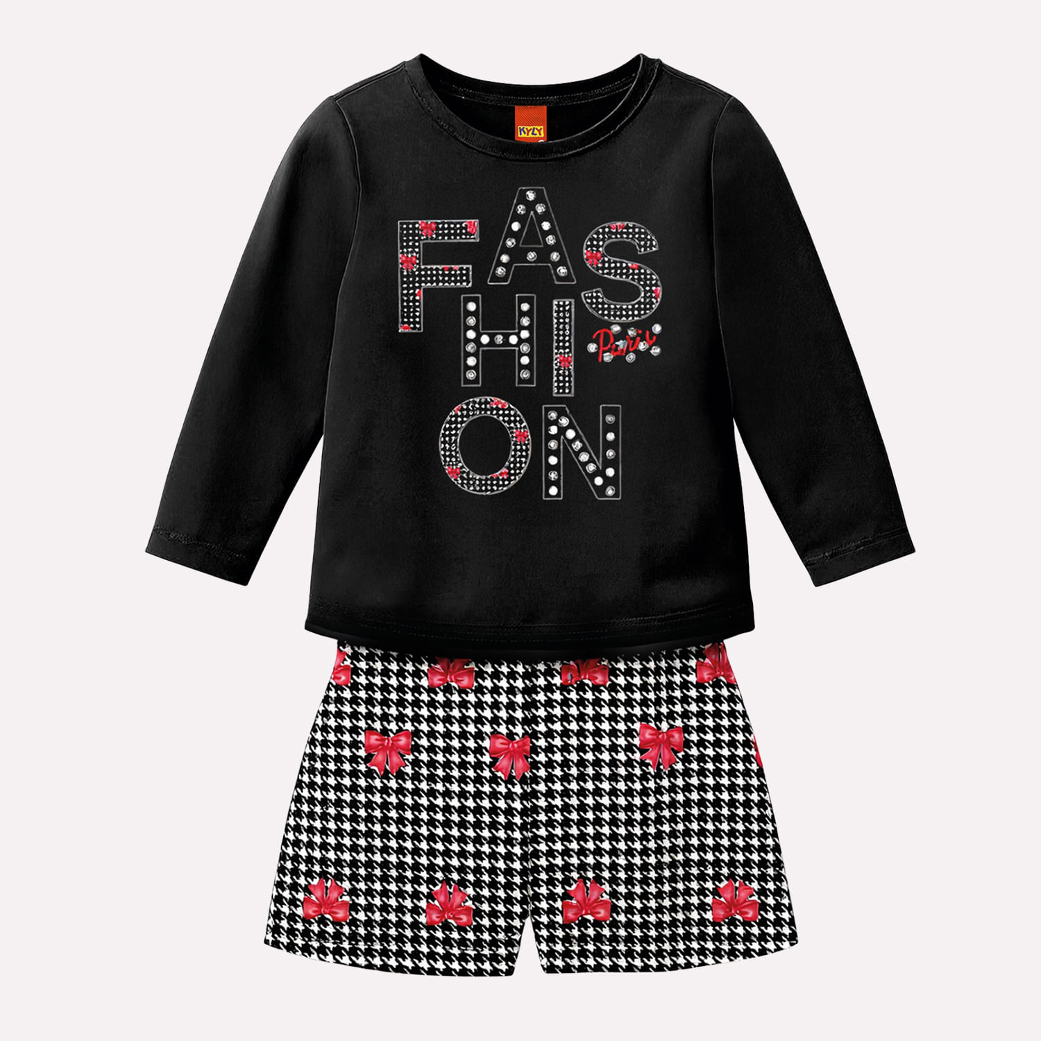 Conjunto Infantil Menina com Strass Kyly