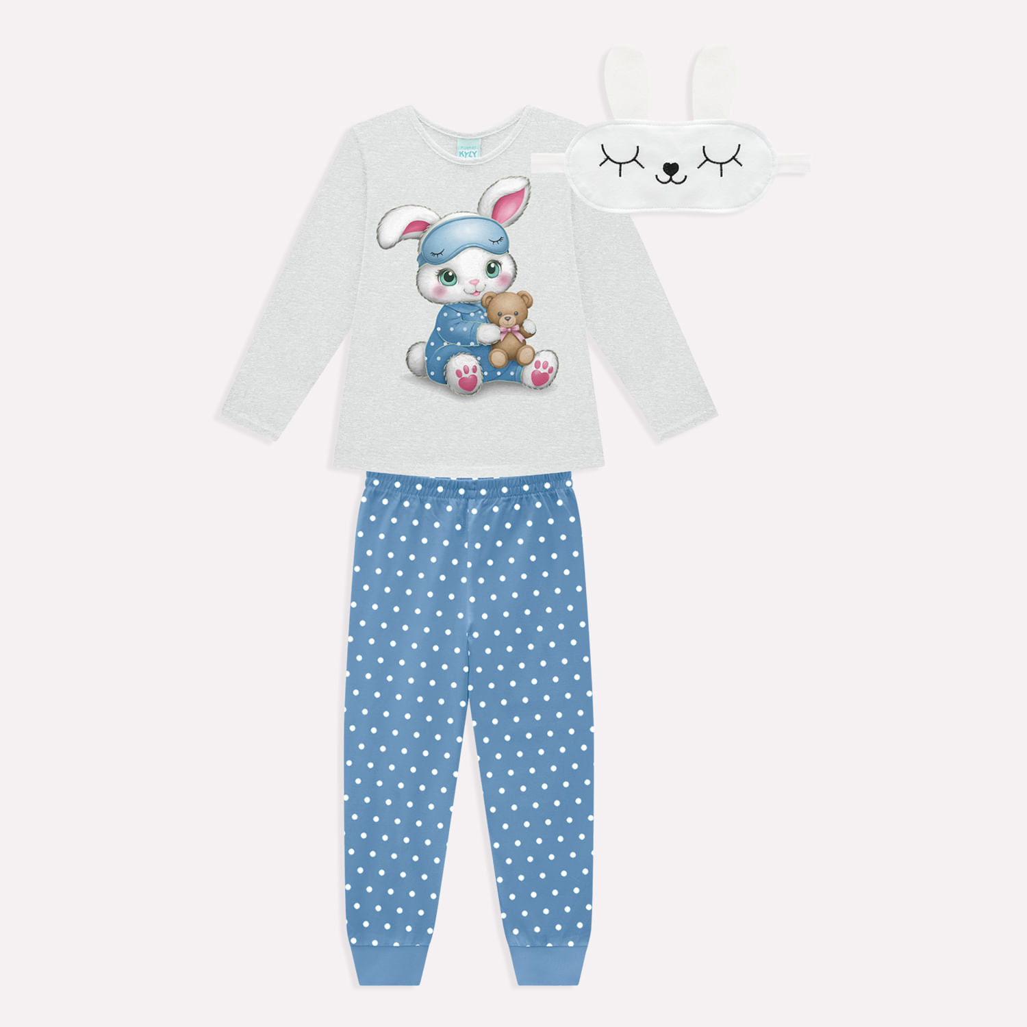 Pijama Infantil Menina Coelhinho Kyly